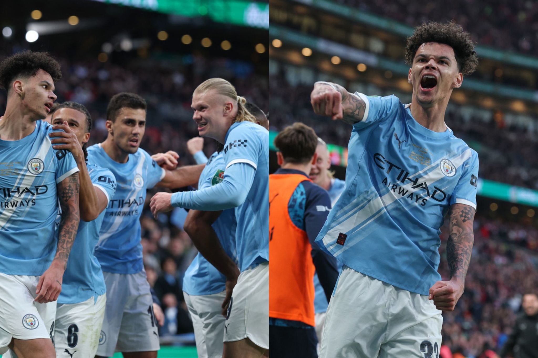 Goles y Resumen Arsenal vs Manchester City: los de Pep Guardiola golpean tras sequ�a y se corona campe�n de la Carabao