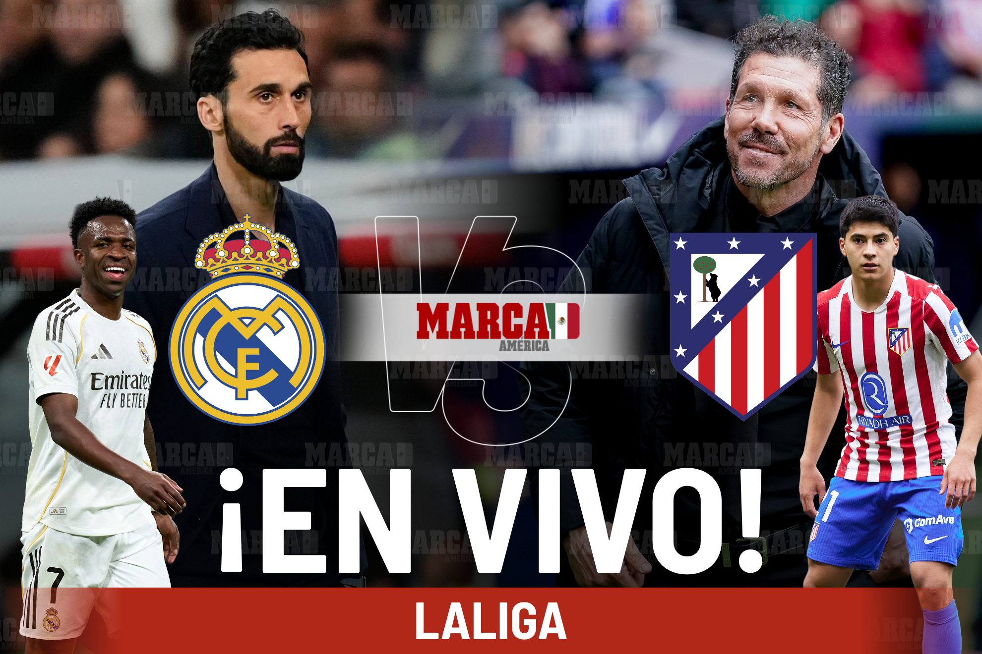 �C�mo qued� Real Madrid vs Atl�tico de Madrid? LaLiga 2026: Victoria con doble V: Vinicius  y Valverde