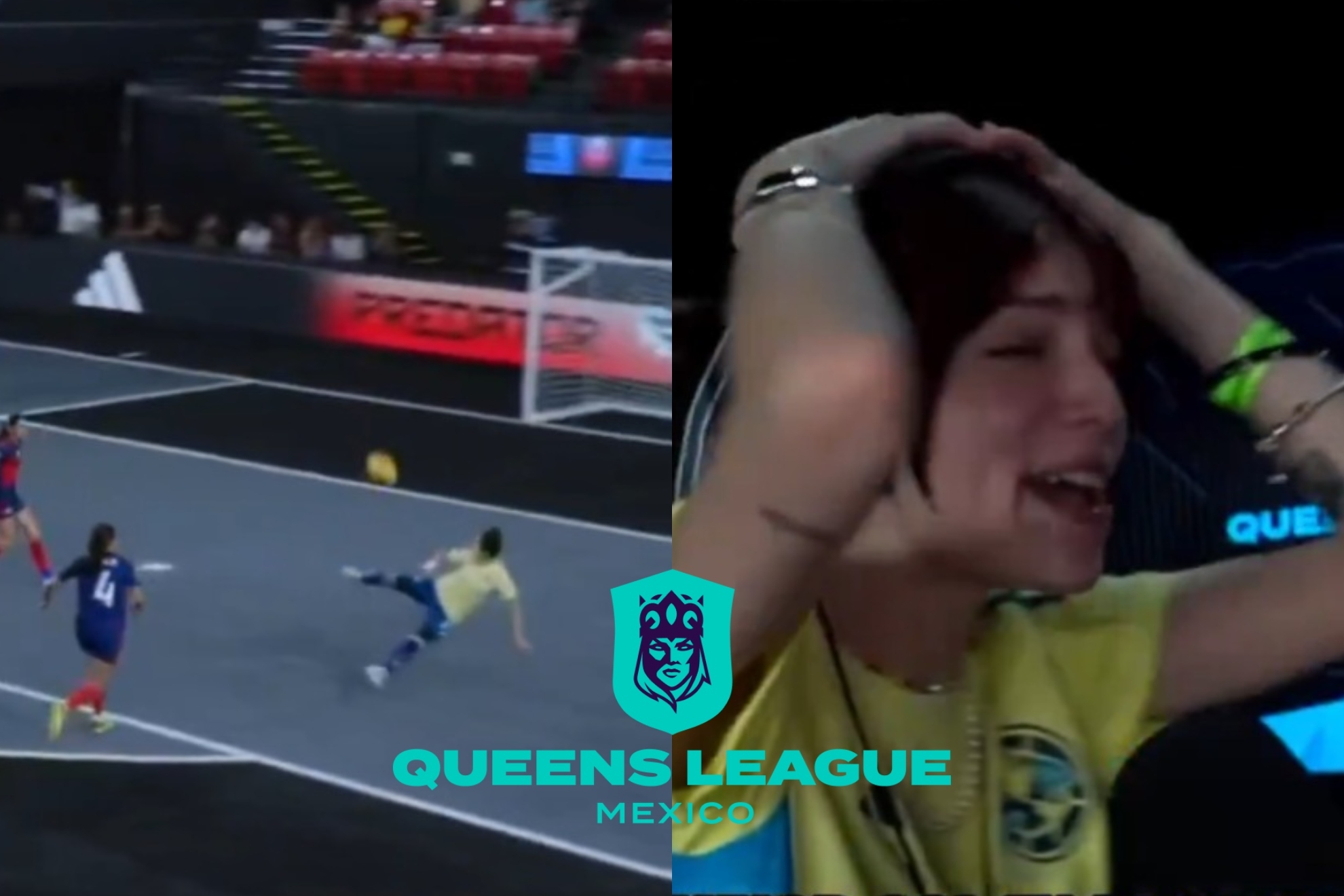 Am�rica es nuevo en la Queens League y ya tiene un gol para el Puskas