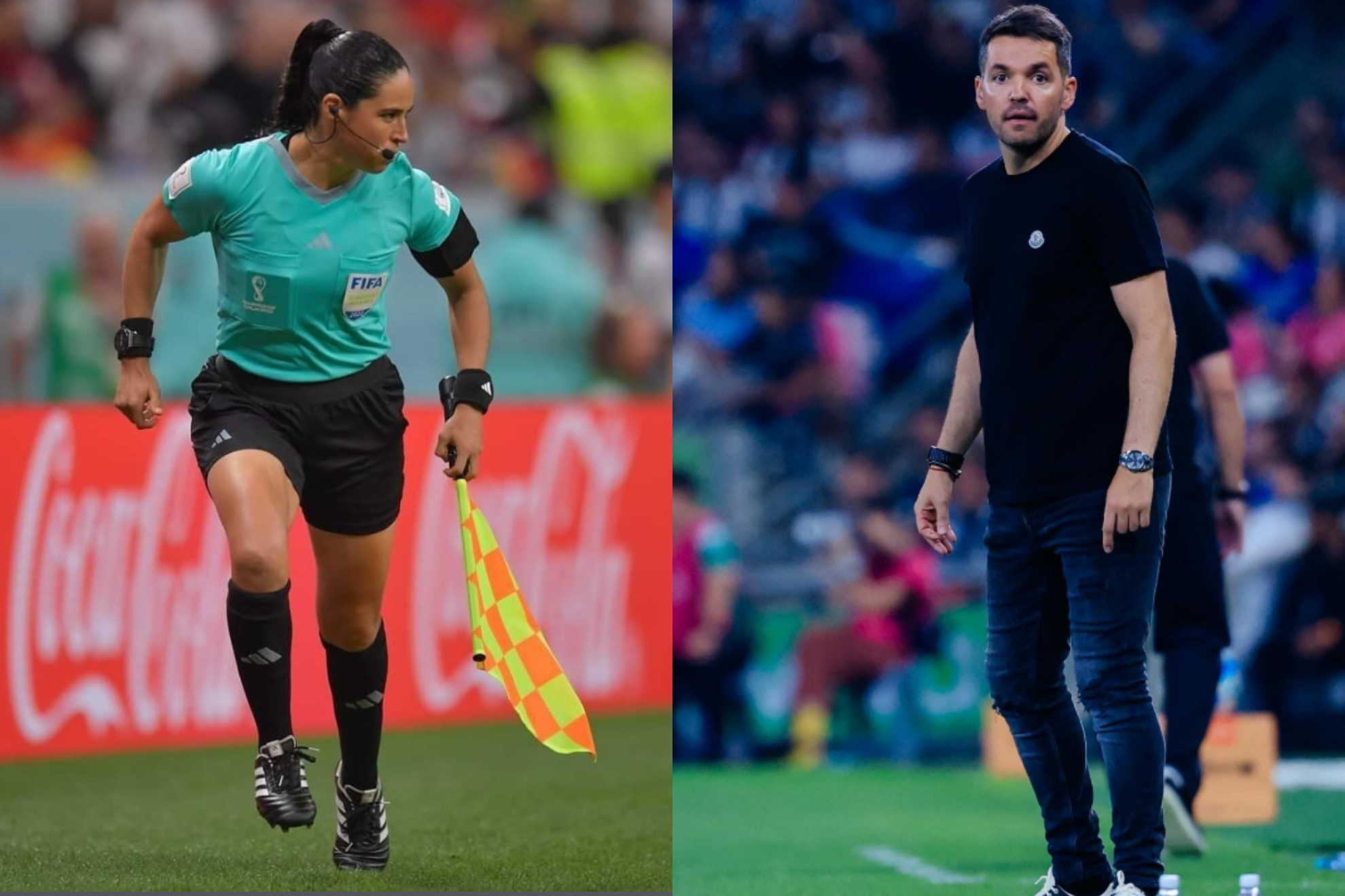 �Larcam�n amenaza a Karen D�az? La supuesta frase del t�cnico de Cruz Azul a la �rbitra de Liga MX