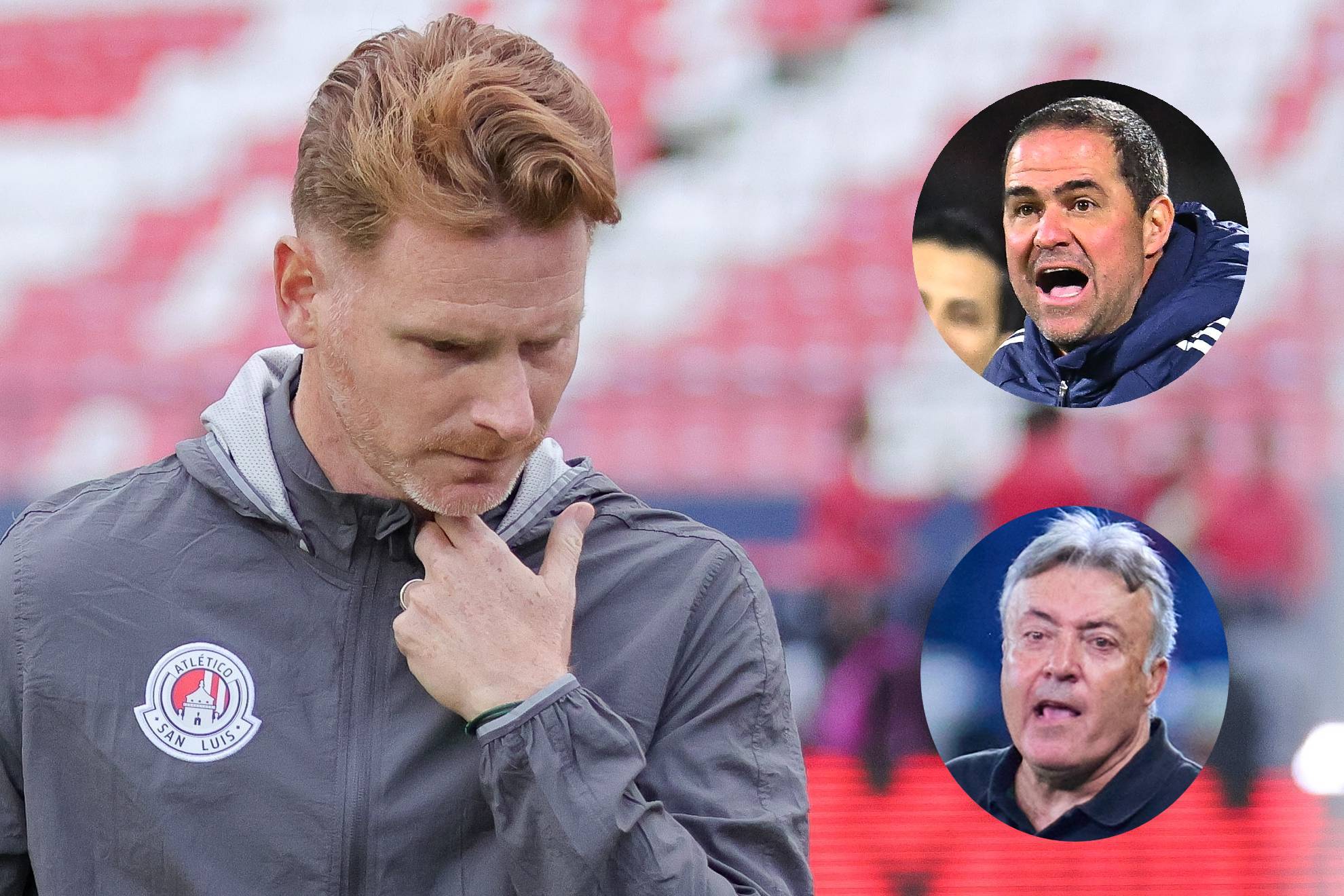 Guillermo Abascal, Andr� Jardine y Domenec Torrent.