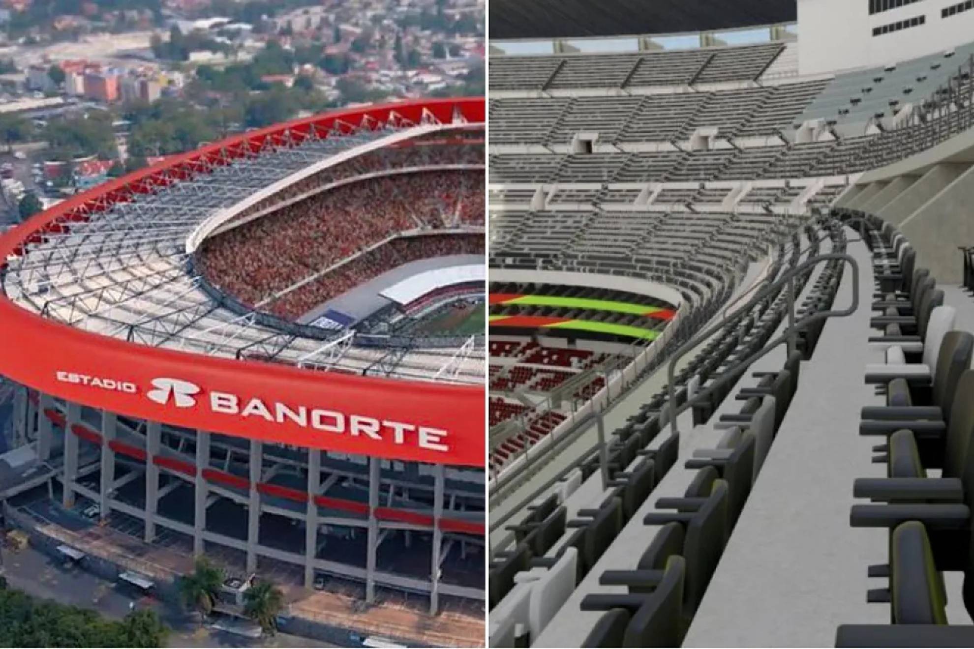 Estadio Azteca tiene vista de lujo para el M�xico vs Portugal