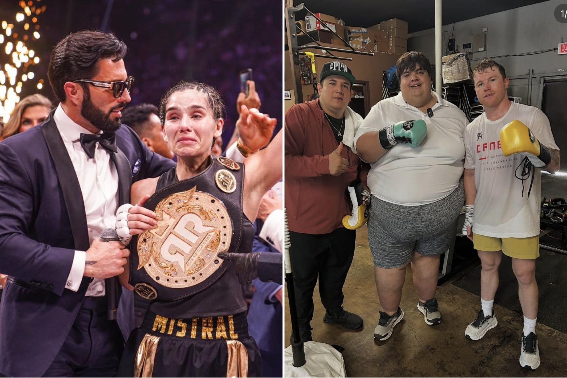 Pinche gordo, lo �nico que trae es ser amigo del Canelo: Poncho De Nigris y Paulo Chavira pelean por Ring Royale 2