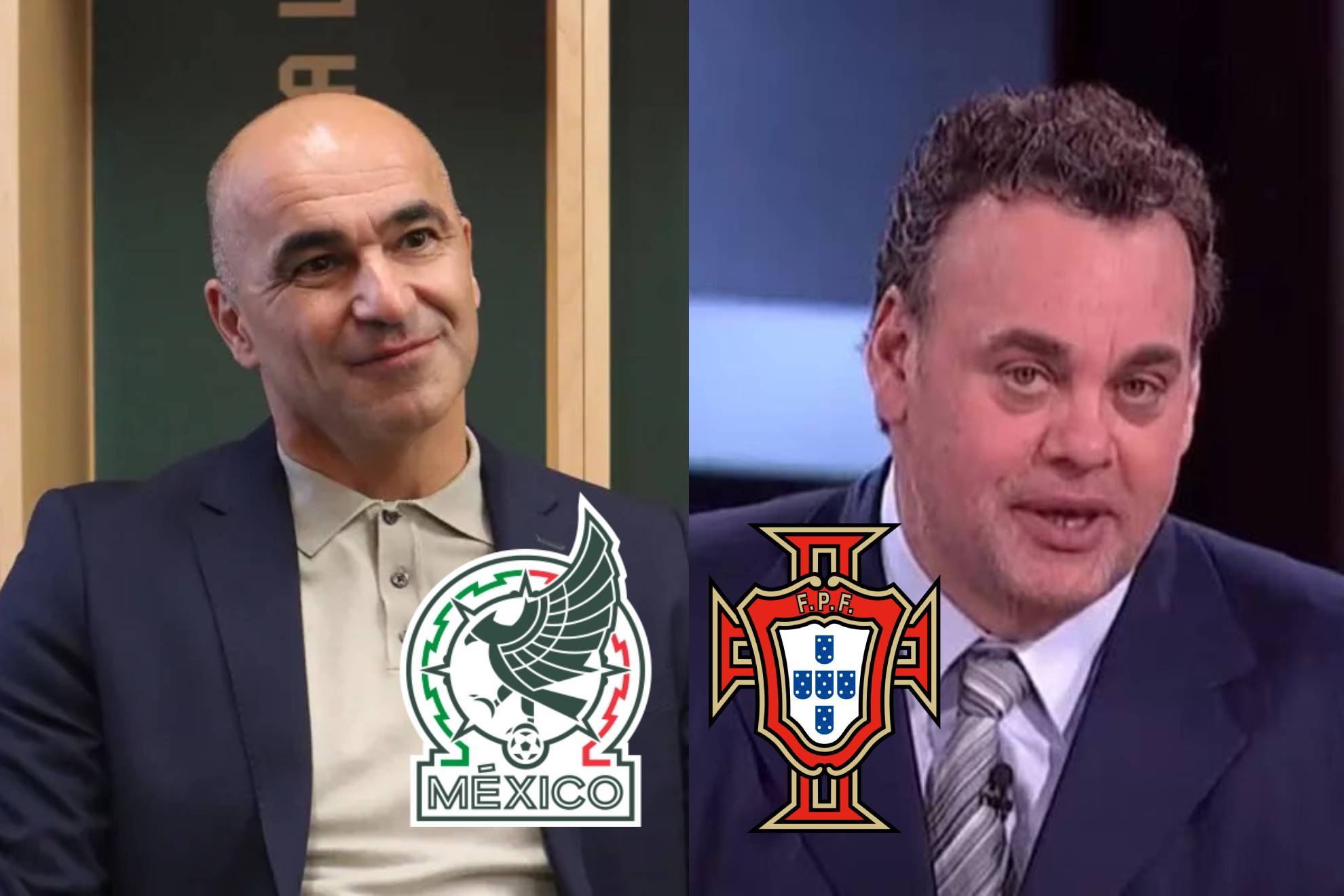 David Faitelson se mete con Roberto Mart�nez, previo al M�xico - Portugal
