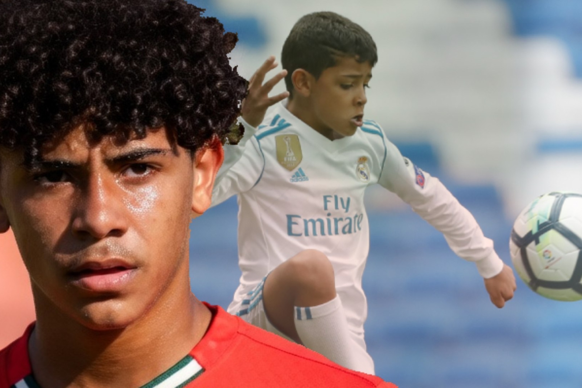 El hijo de Cristiano Ronaldo entrena en el Real Madrid: �lo fichar�?