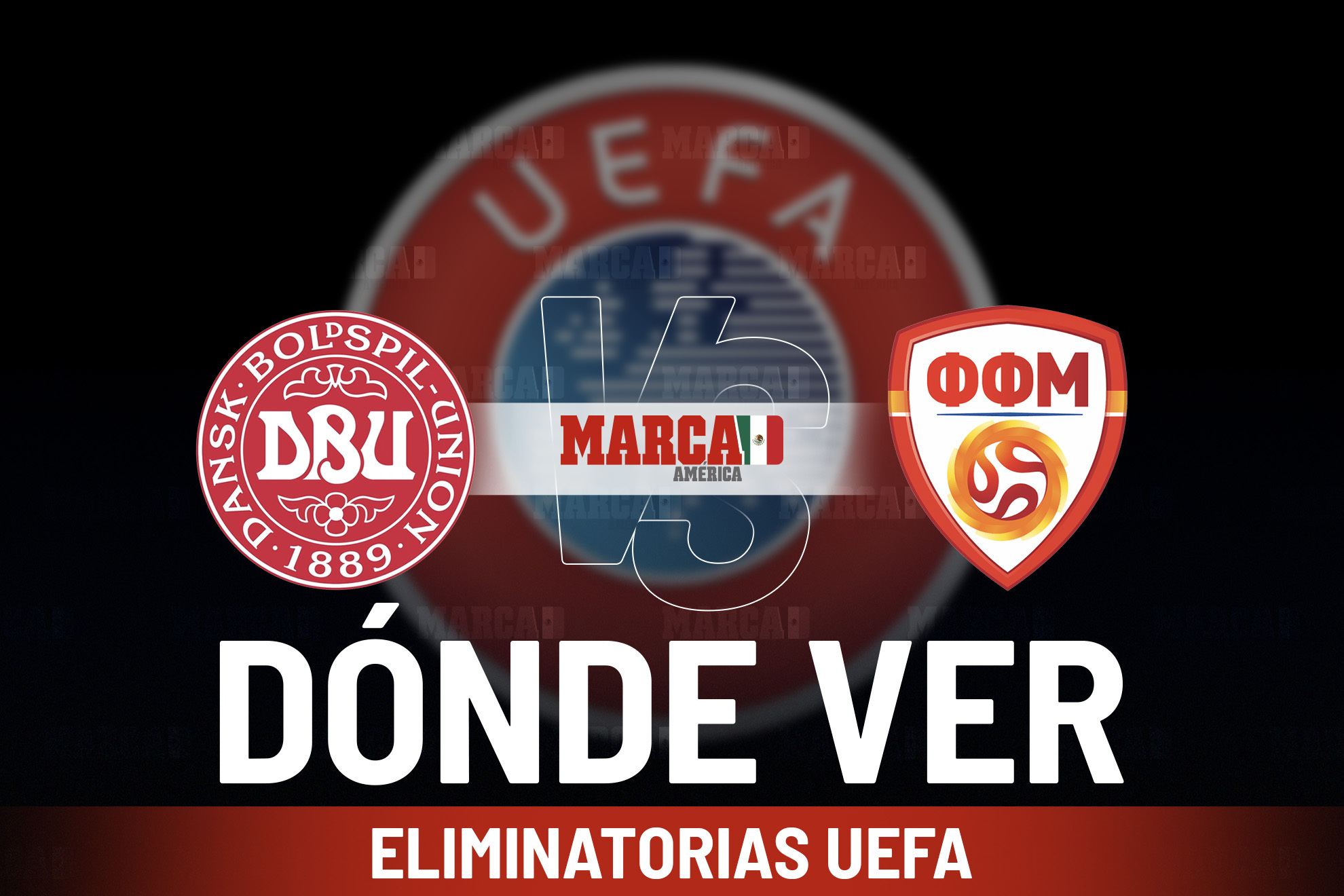 Dinamarca vs Macedonia: D�nde ver y a qu� hora juegan el probable rival de M�xico por el repechaje Europeo