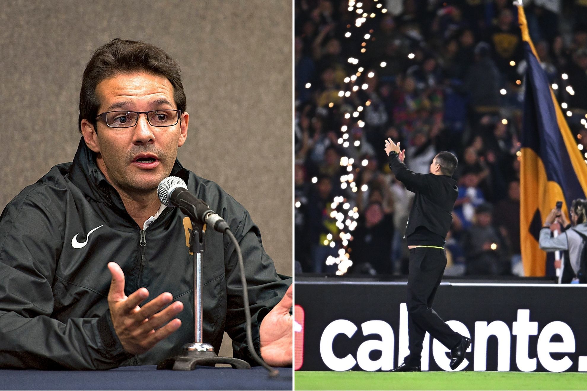 Antonio Sancho revela que ha hablado con Efra�n Ju�rez sobre su car�cter en la banca y festejos en Pumas