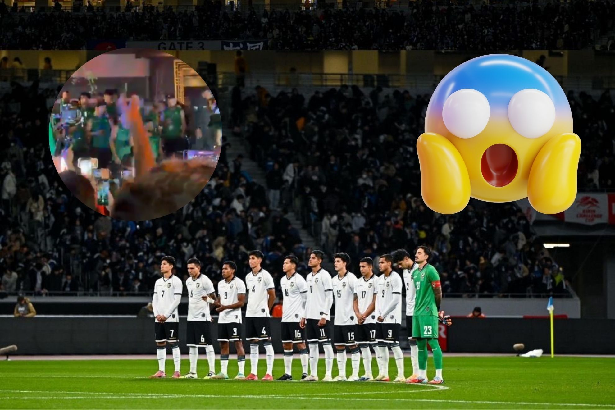 Monterrey ya vive el ambiente mundialista, as� el apoyo y la fiesta de la afici�n para Bolivia previo al Repechaje