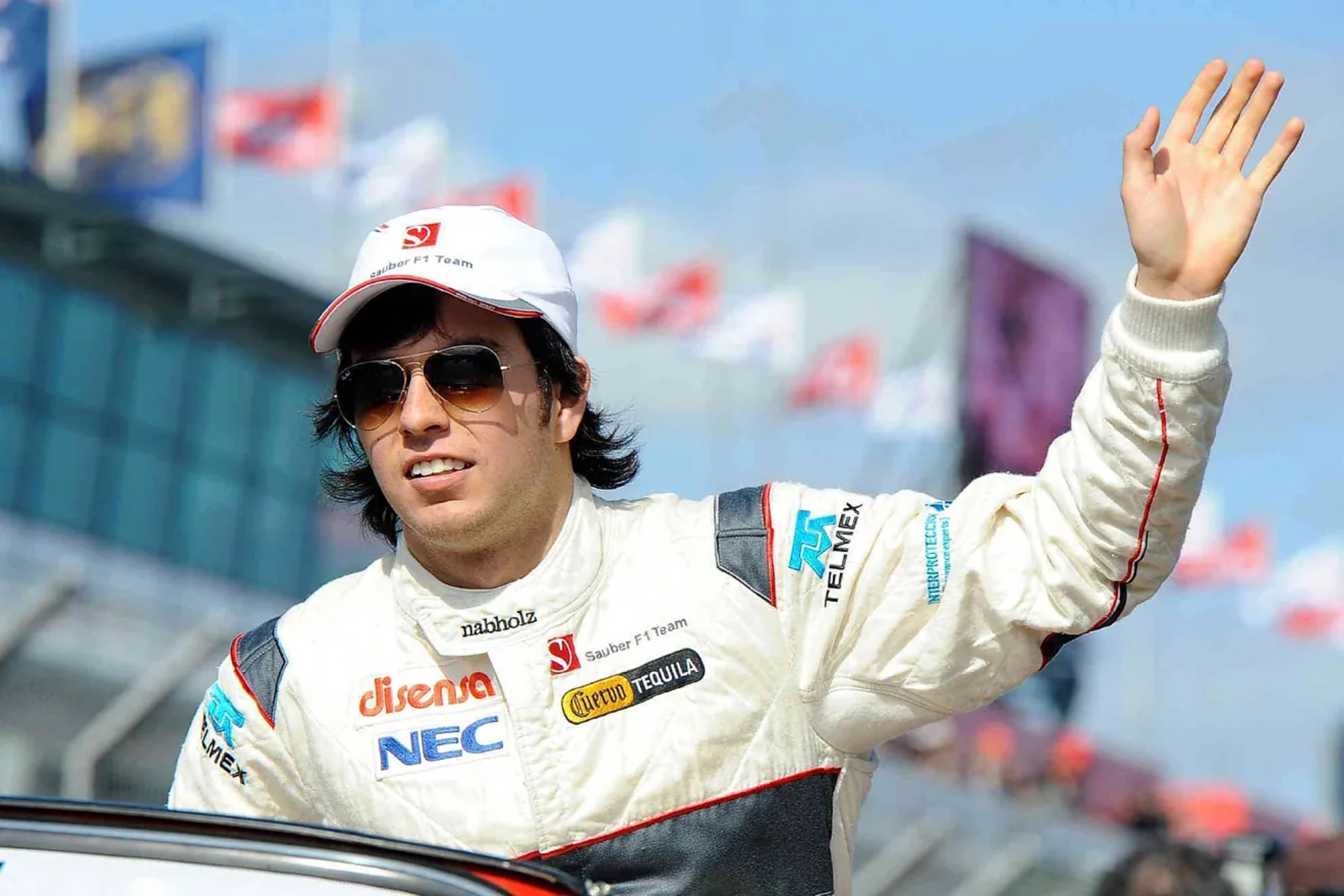 Sergio Pérez cuando debutó en la Fórmula 1