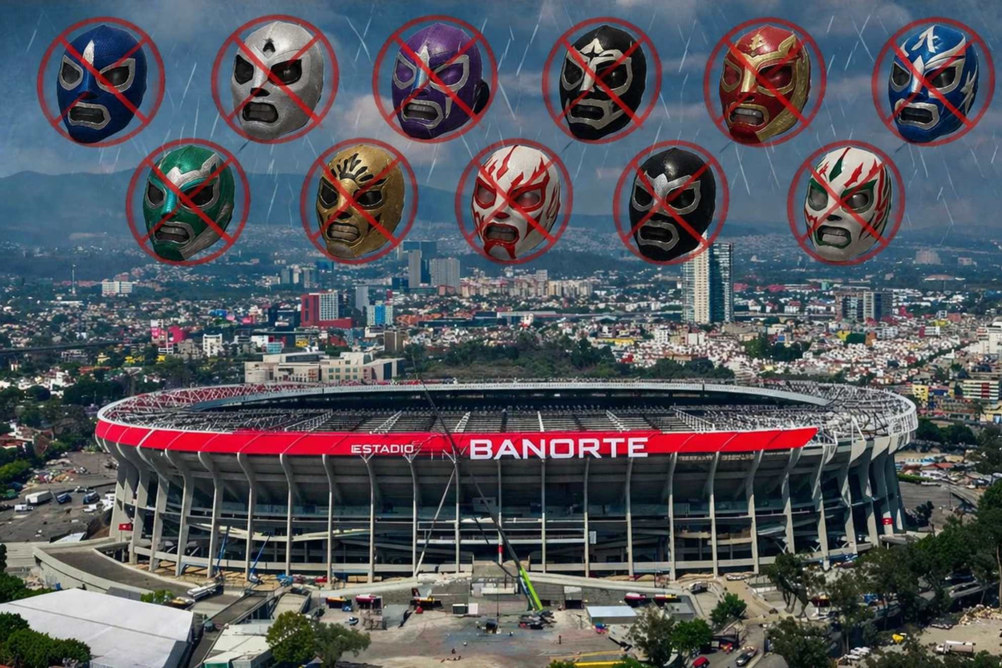 Estadios mundialistas se quedan sin m�scaras de lucha libre