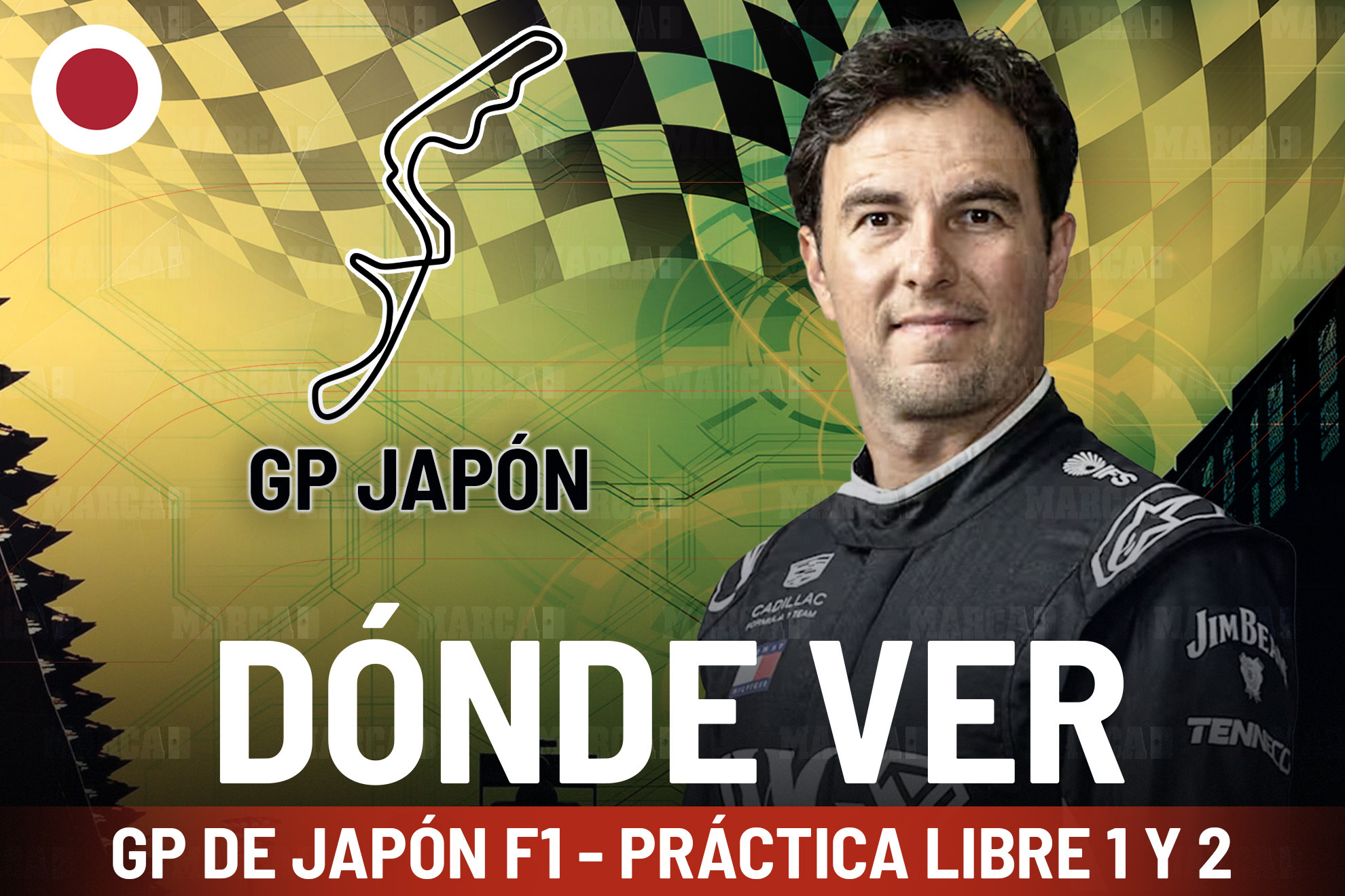 Horarios GP de Jap�n F1: A qu� hora es en M�xico y d�nde ver a Checo P�rez en las Pr�cticas 1 y 2 de la F�rmula 1