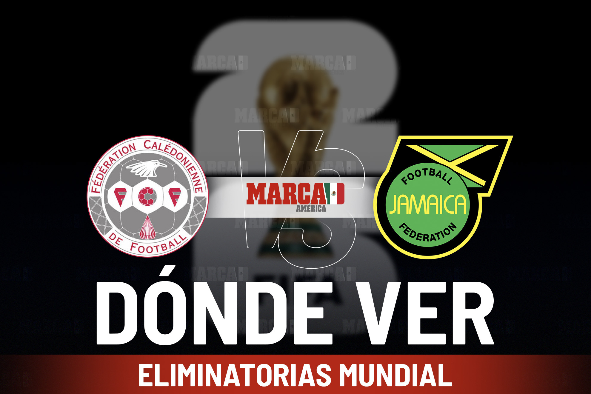 N. Caledonia vs Jamaica: D�nde ver y a qu� hora juegan en el Estadio Guadalajara por las Eliminatorias Mundialistas