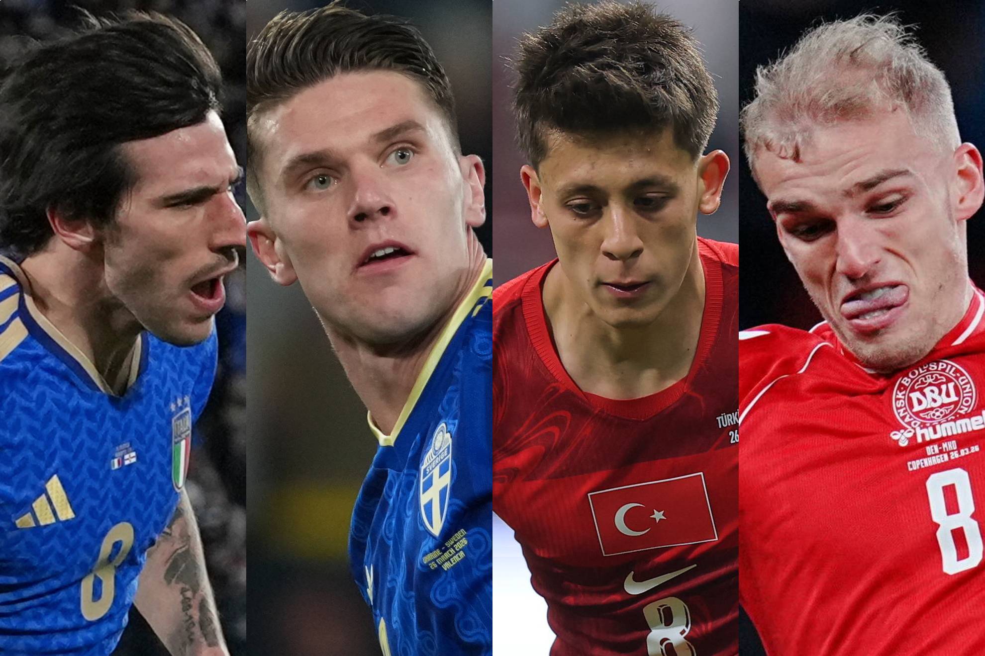 Italia, Suecia, Turquía y Dinamarca están a un triunfo del Mundial 2026.