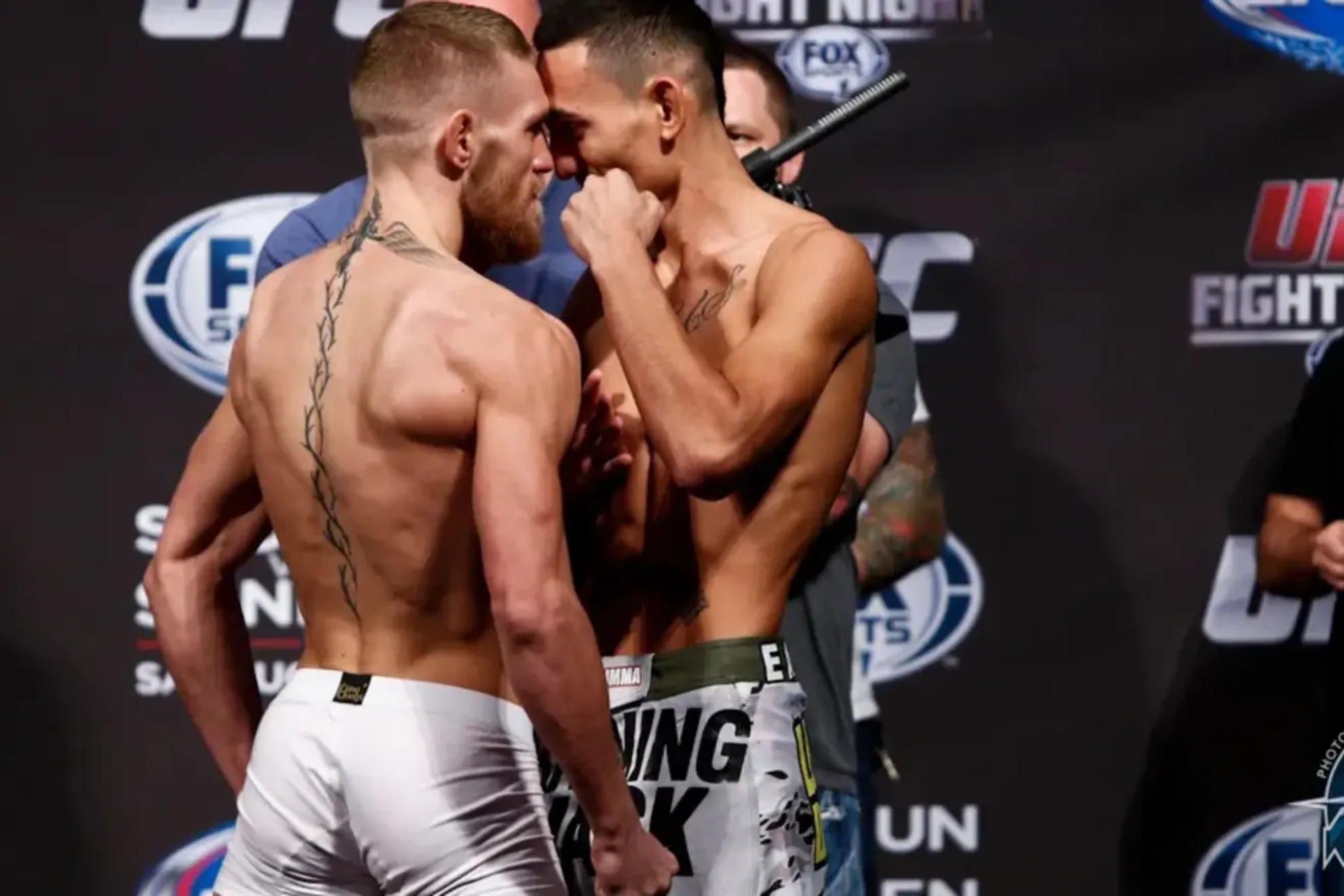 McGregor y Holloway, en su primer enfrentamiento