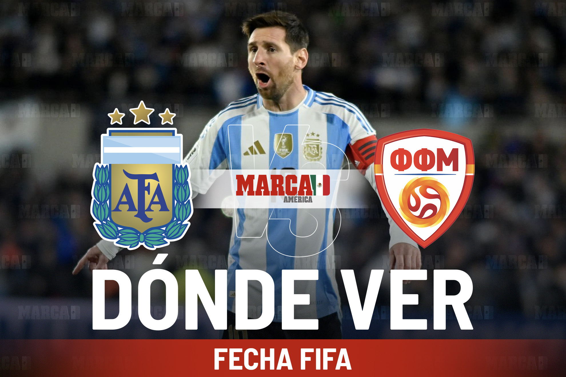 Argentina vs Mauritania: D�nde ver y a qu� hora juega partido de preparaci�n con Messi rumbo a la Copa Mundial 2026