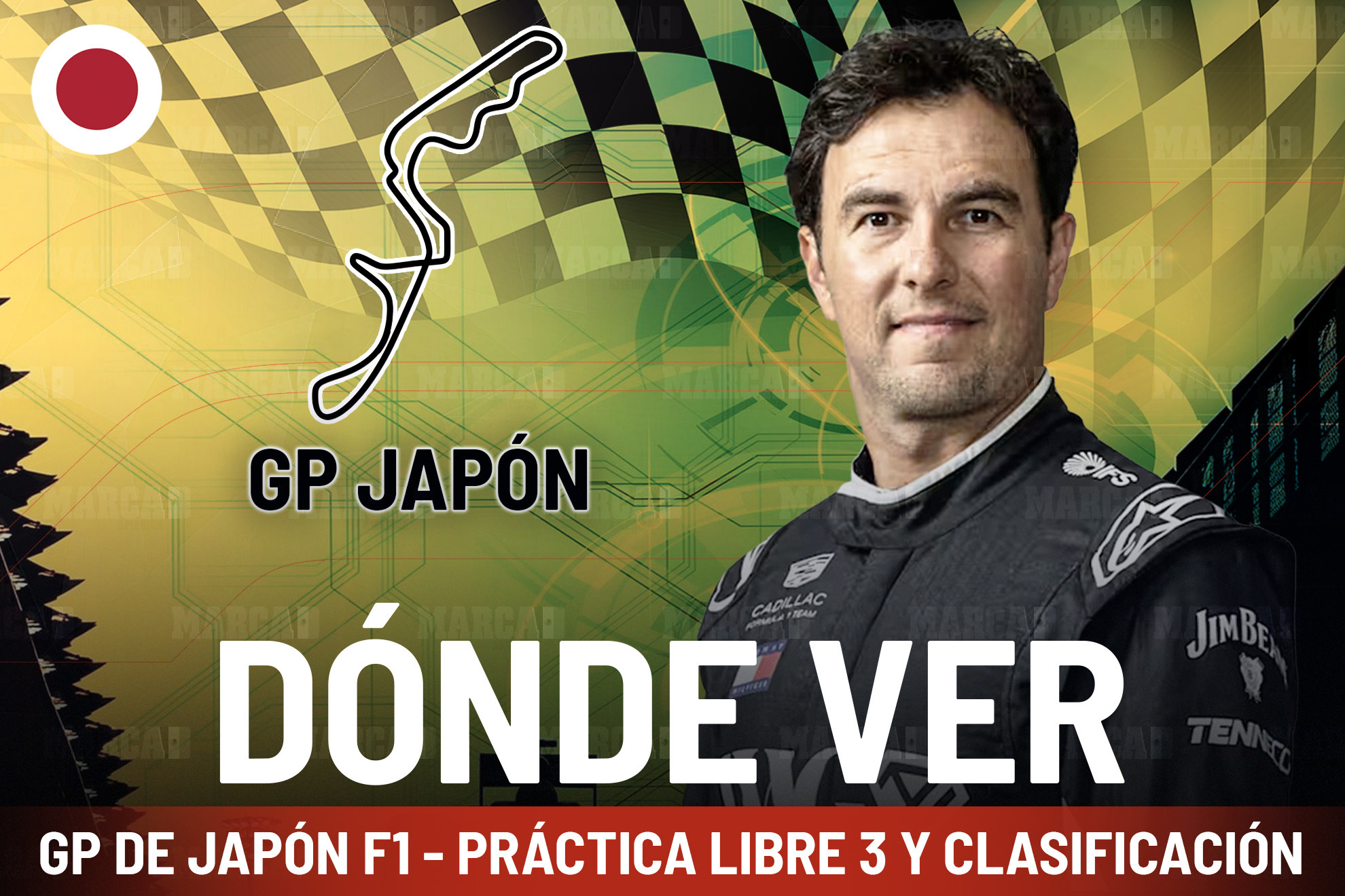 Qualy Jap�n F1 Hoy: D�nde ver F1 en M�xico, a Checo P�rez y horario de Pr�cticas 3 y Clasificaci�n del GP Jap�n