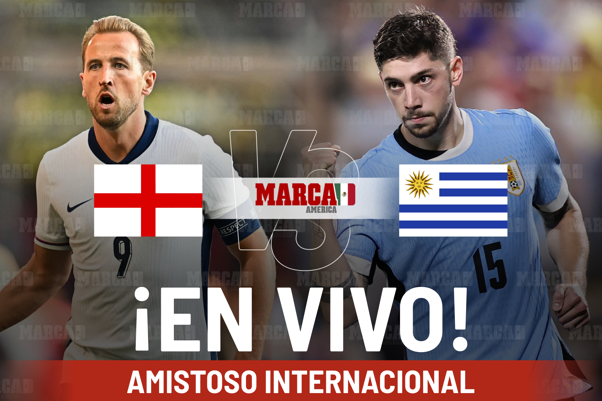 Inglaterra vs Uruguay EN VIVO Hoy. Partido de Amistoso durante Fecha FIFA 2026