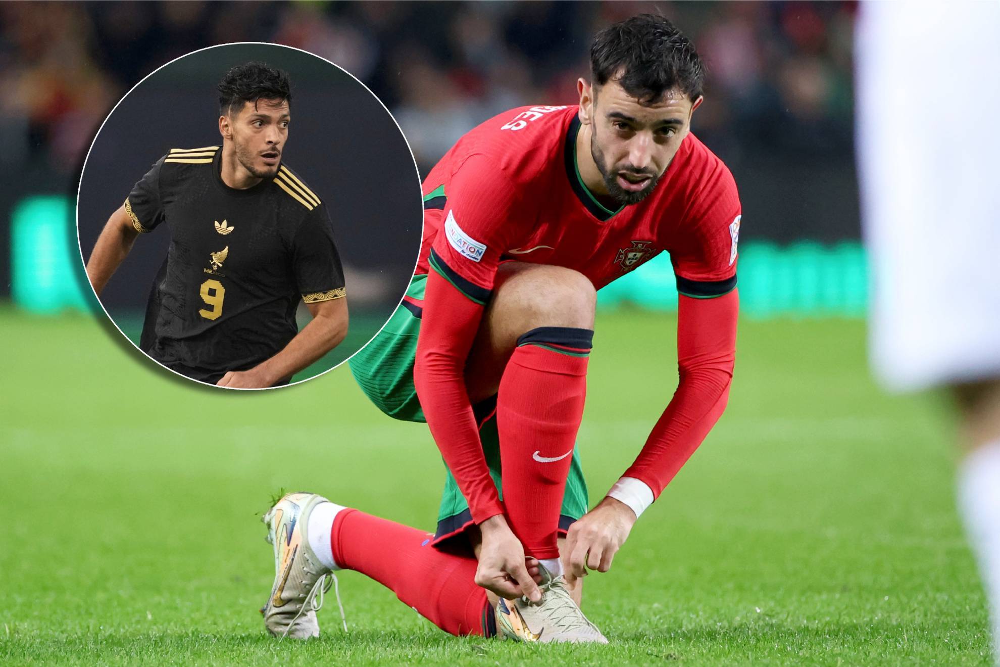 El capit�n de Portugal sabe lo que es jugar contra el Lobo de Tepeji