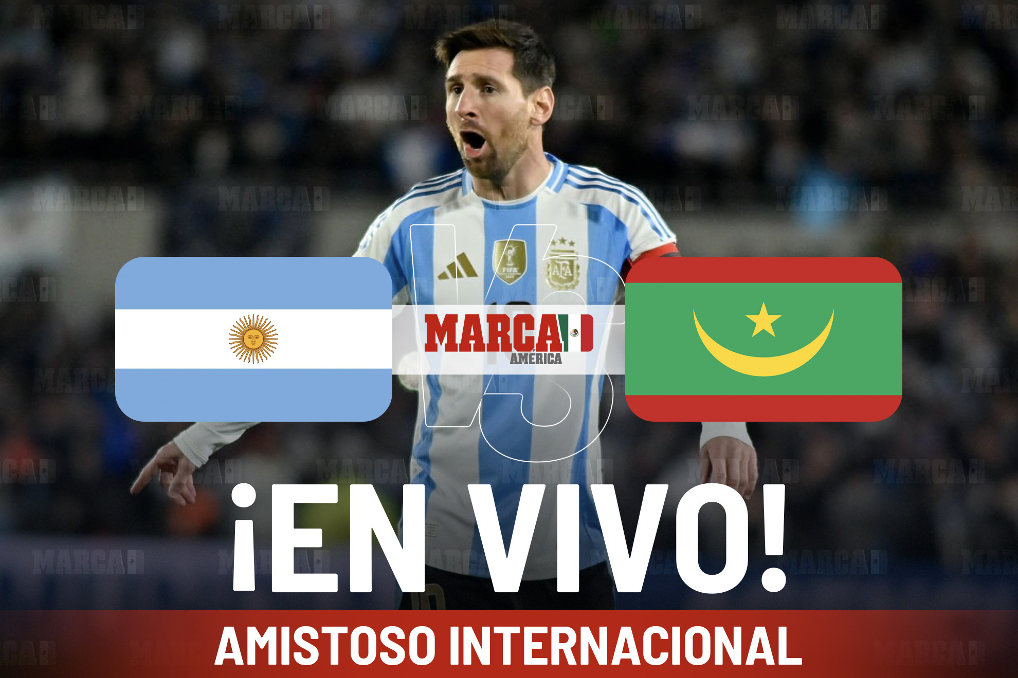 �C�mo qued� Argentina vs Mauritania? Cronolog�a sufrida de Lionel Messi y compa��a como prepaci�n para el Mundial FIFA 2026