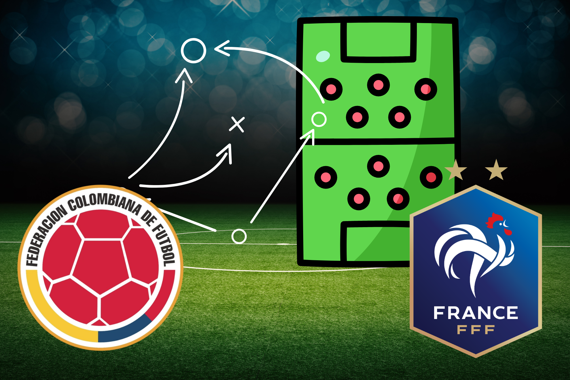 Colombia vs Francia: posible alineaci�n con Mbapp� y James Rodr�guez en amistoso de Fecha FIFA rumbo a la Copa Mundial