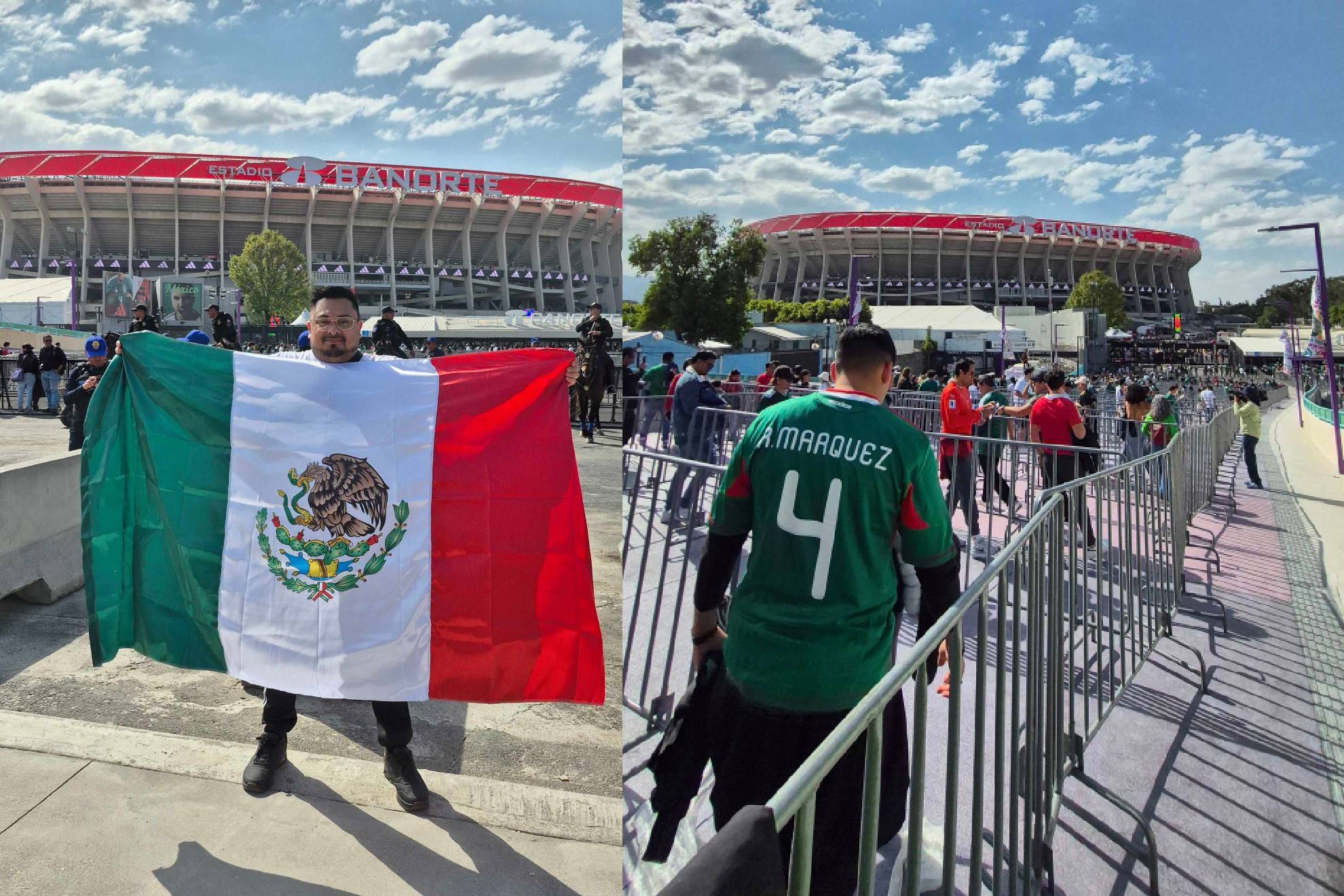 Se vivi� la gran reapertura del Estadio Azteca en el M�xico vs Portugal
