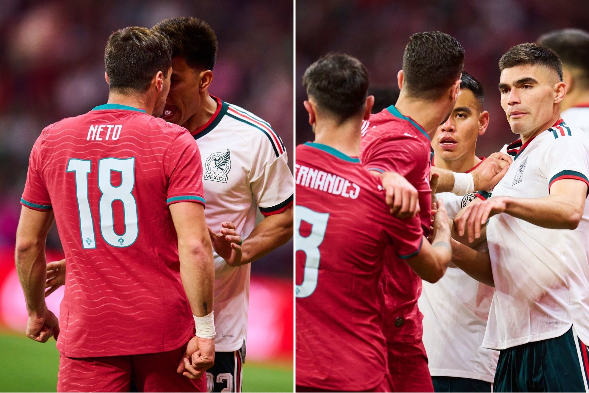 Jes�s Gallardo y Pedro Neto se enfrascan en pelea en el Azteca