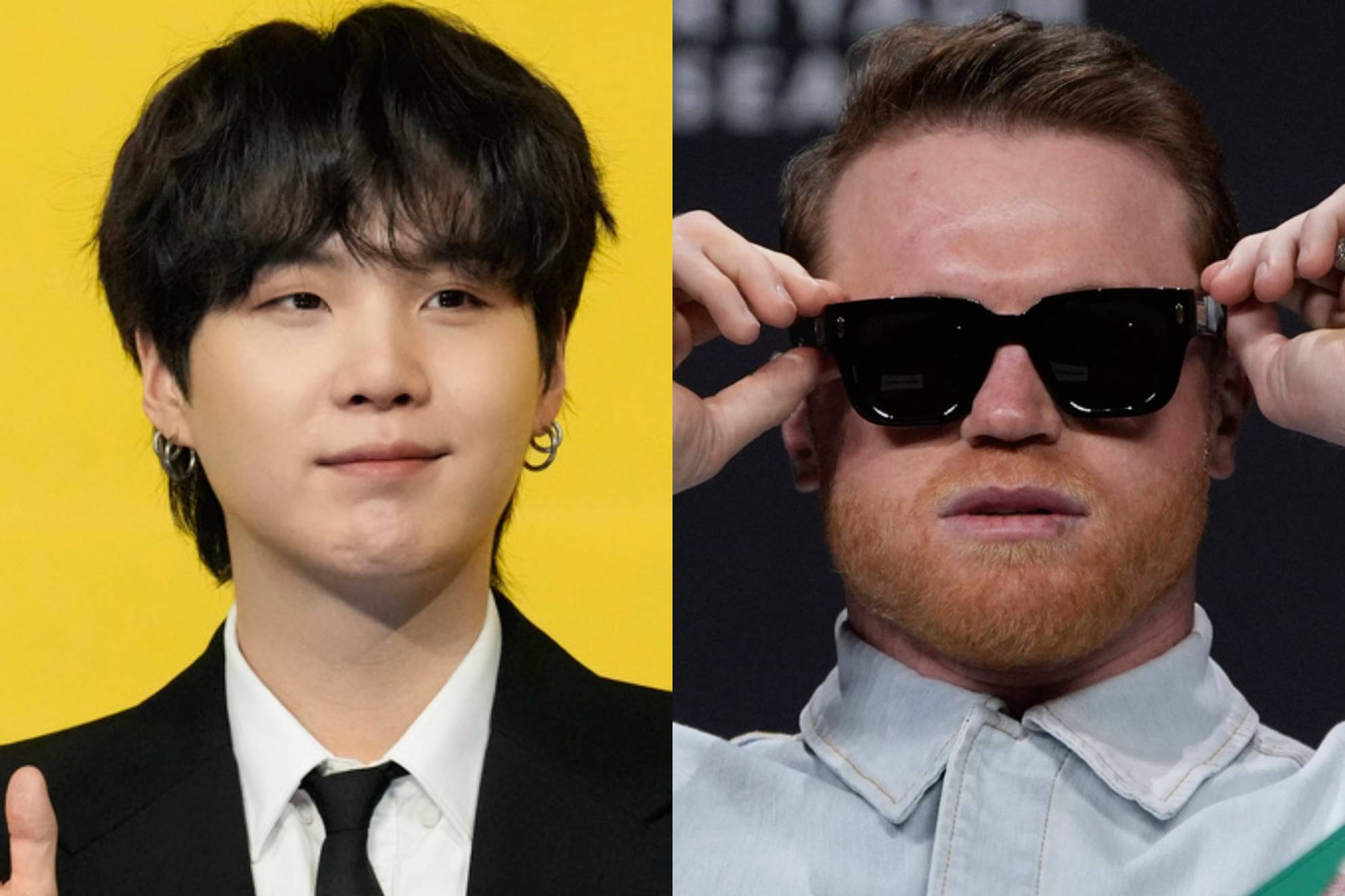 Suga y Canelo �lvarez.