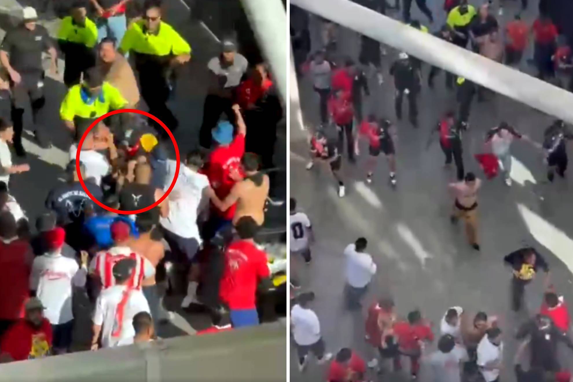 Pleito en el Cl�sico Tapat�o