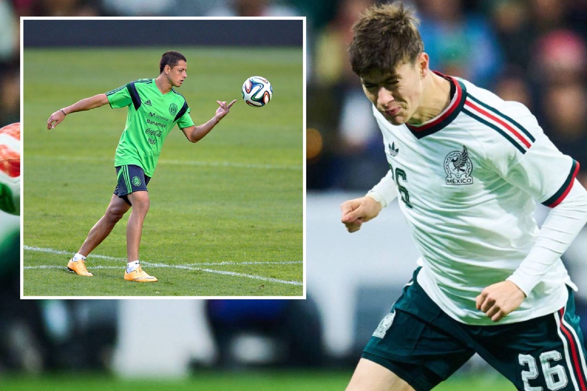 Chicharito Hern�ndez & Hormiga Gonz�lez