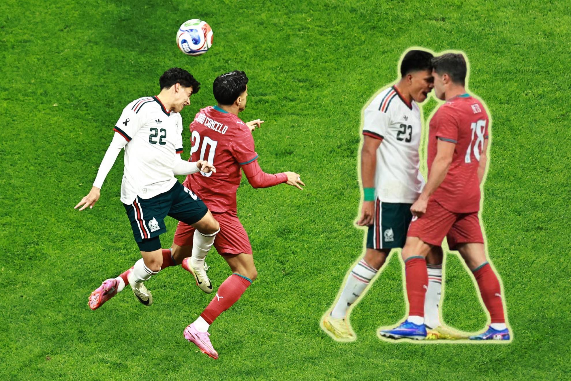 Joao Cancelo Portugal Selecci�n Mexicana Estadio Azteca