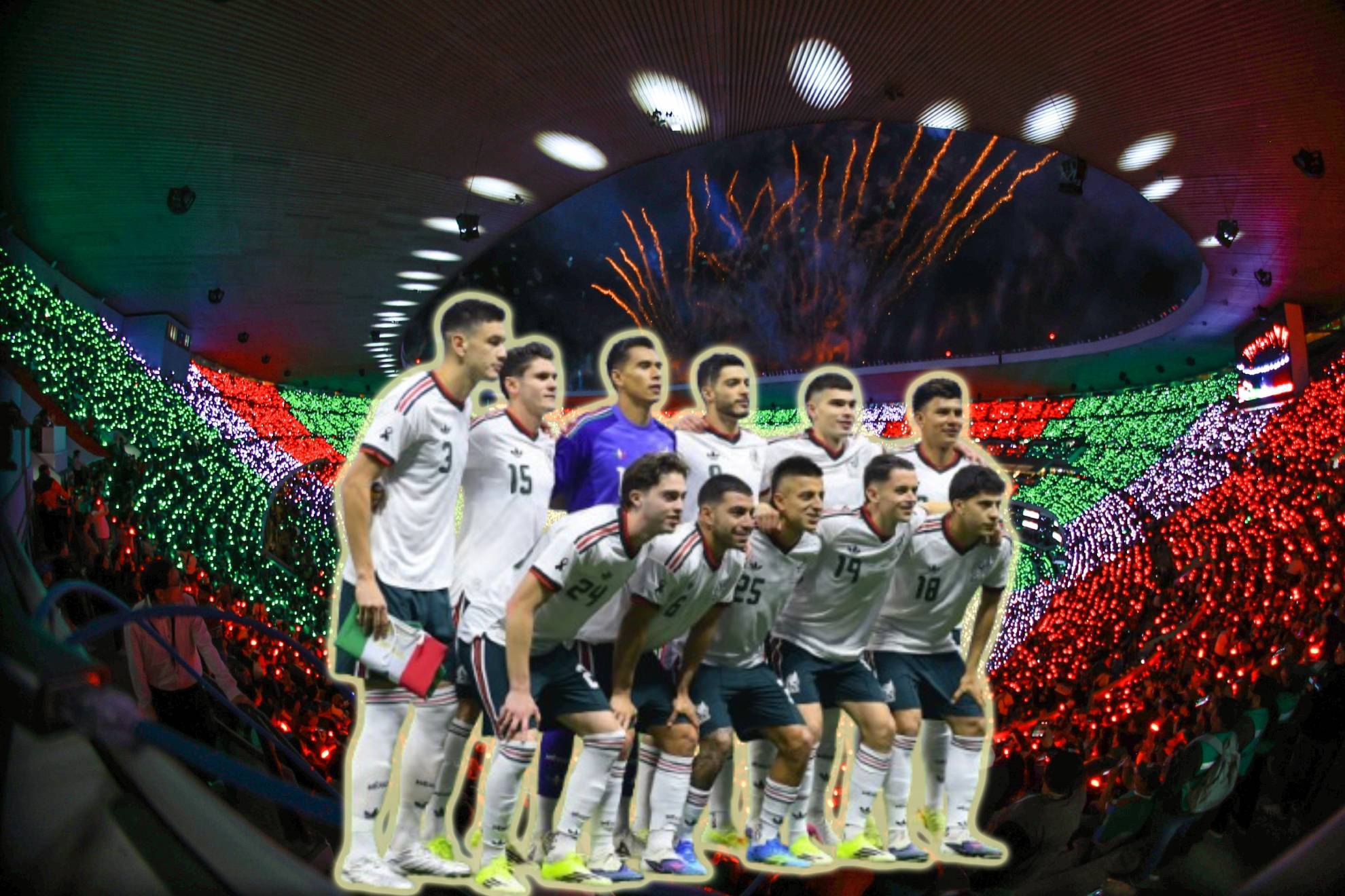 Selecci�n Mexicana Estadio Azteca