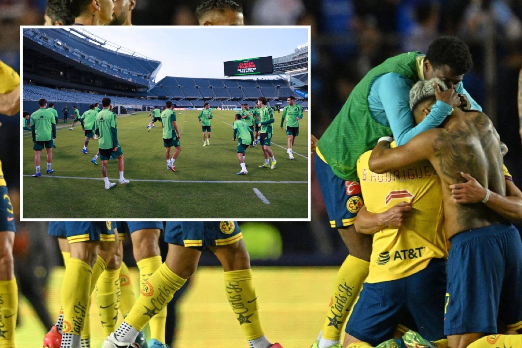 Selecci�n Mexicana & Club America