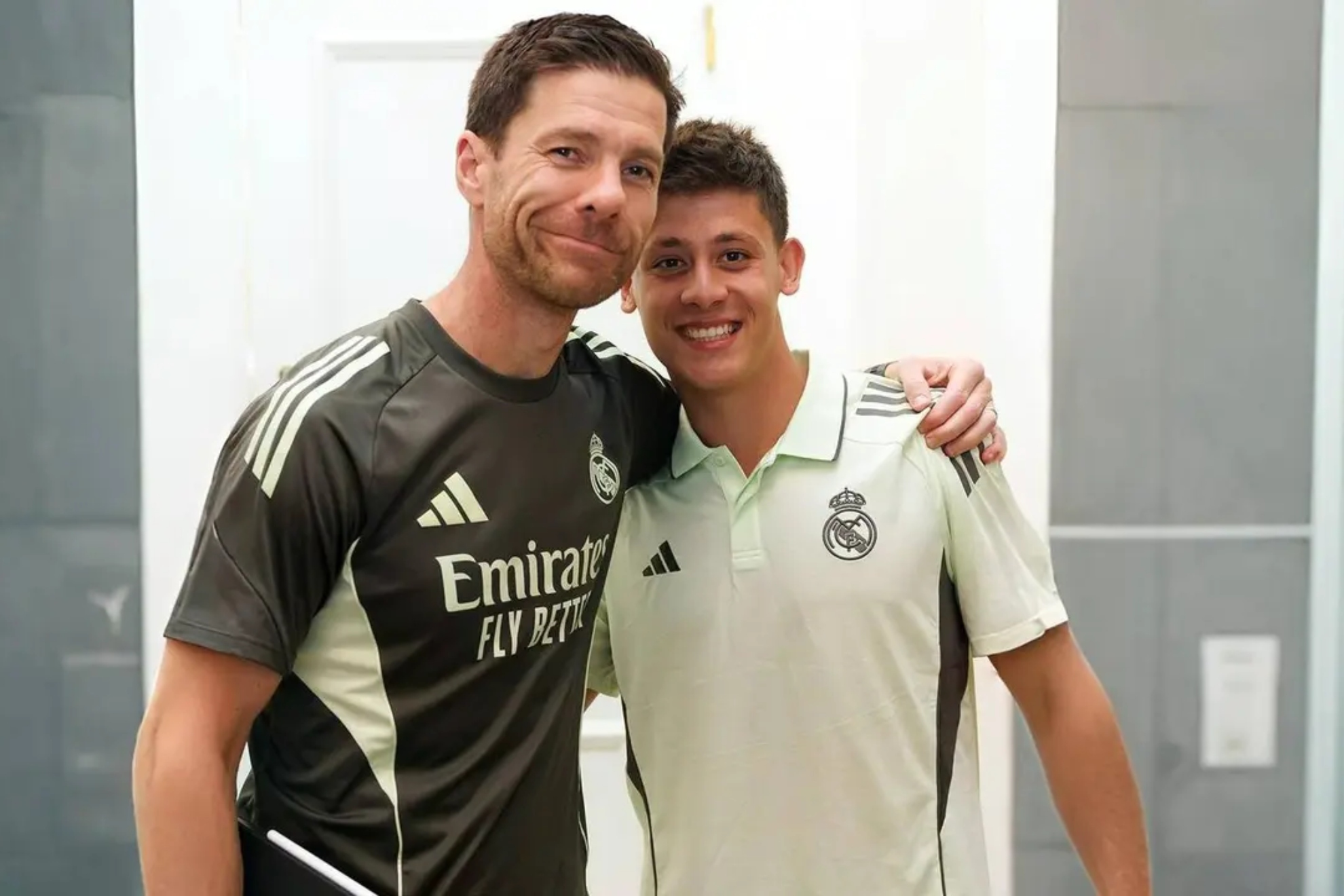 Xabi Alonso y G�ler en el Real Madrid