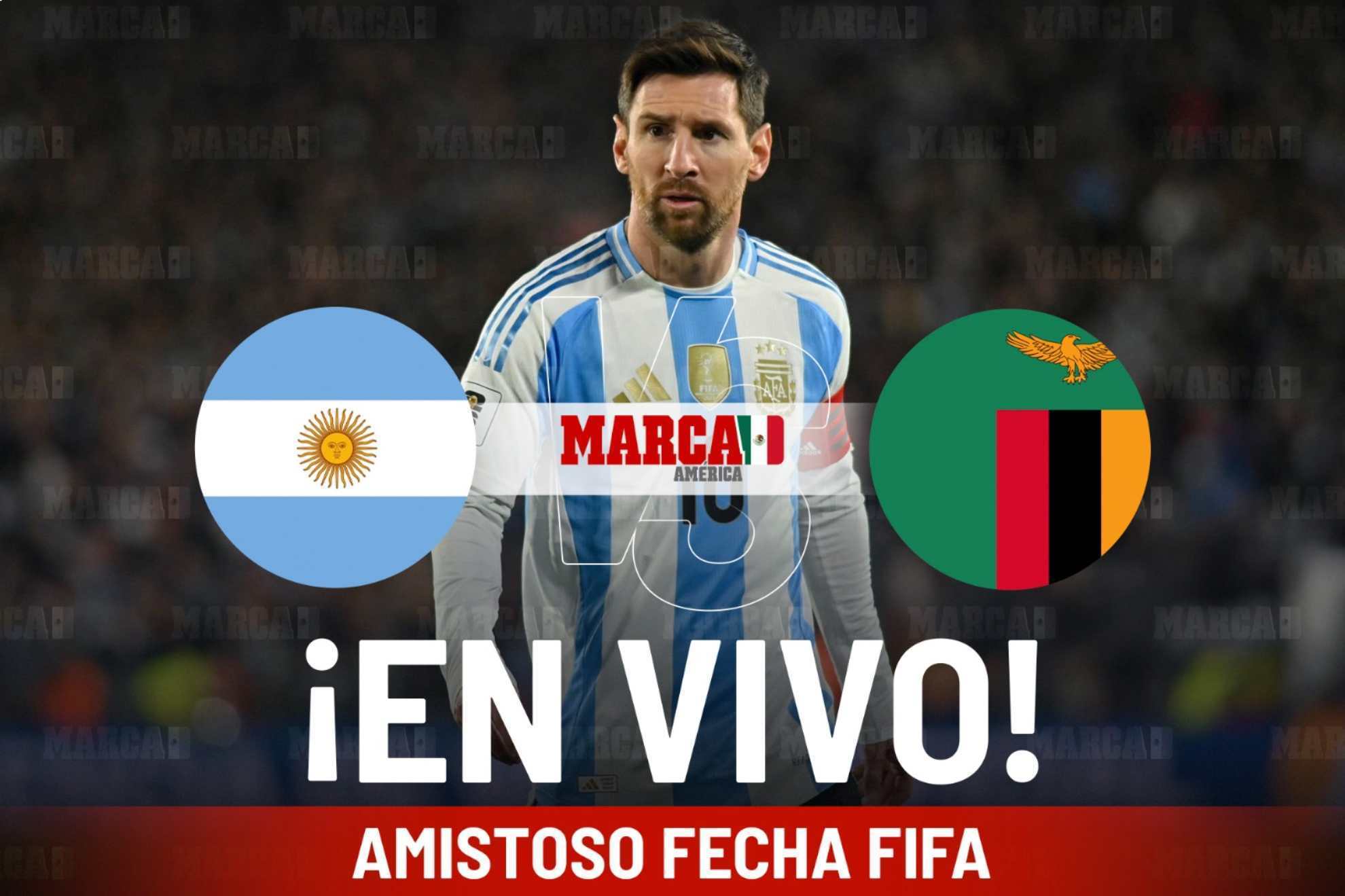 �C�mo qued� Argentina vs Zambia? Cronolog�a de la goleada en la despedida de Lionel Messi y la Albiceleste previo al Mundial 2026