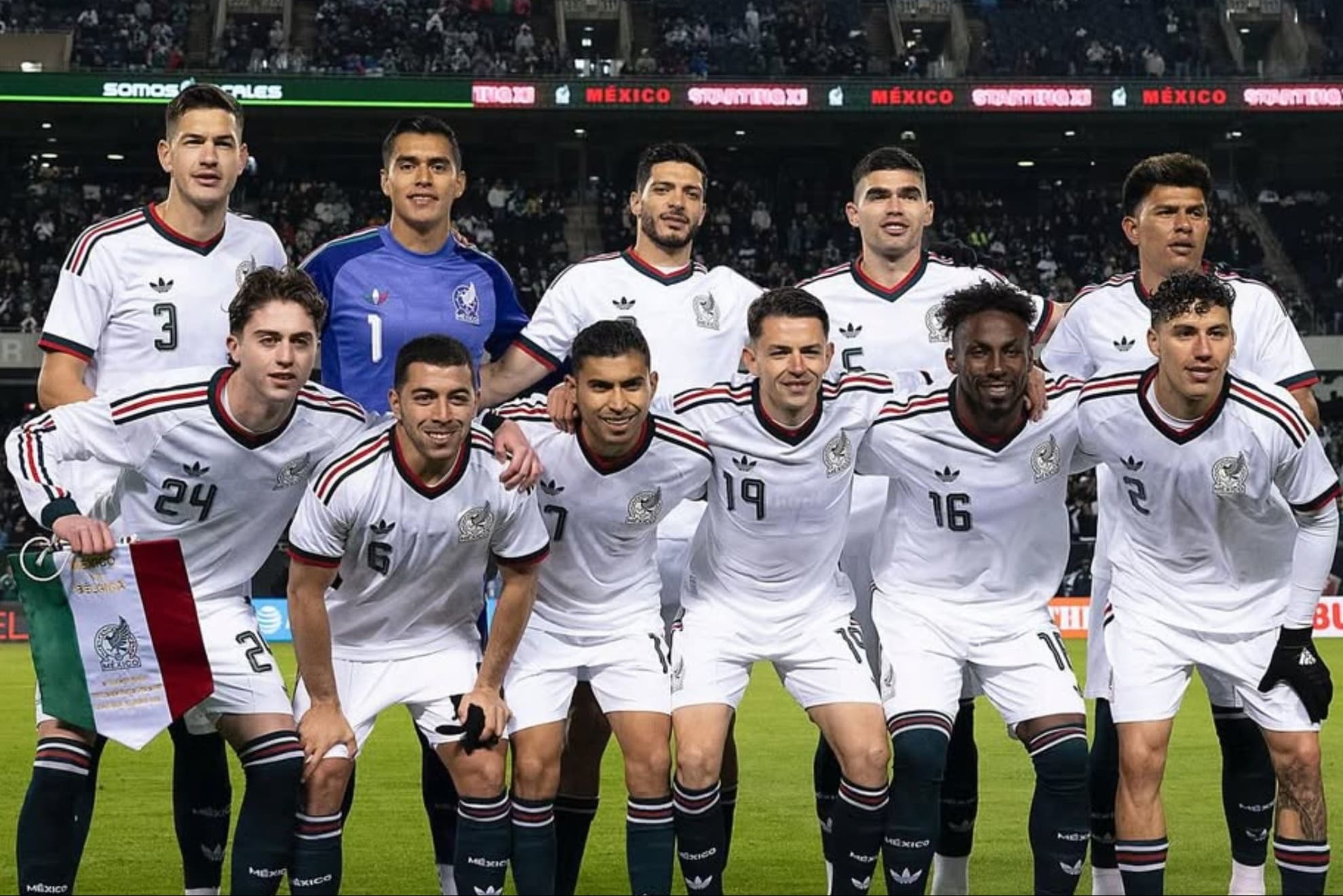 La Selecci�n Nacional de M�xico previo al juego contra B�lgica, en Chicago.
