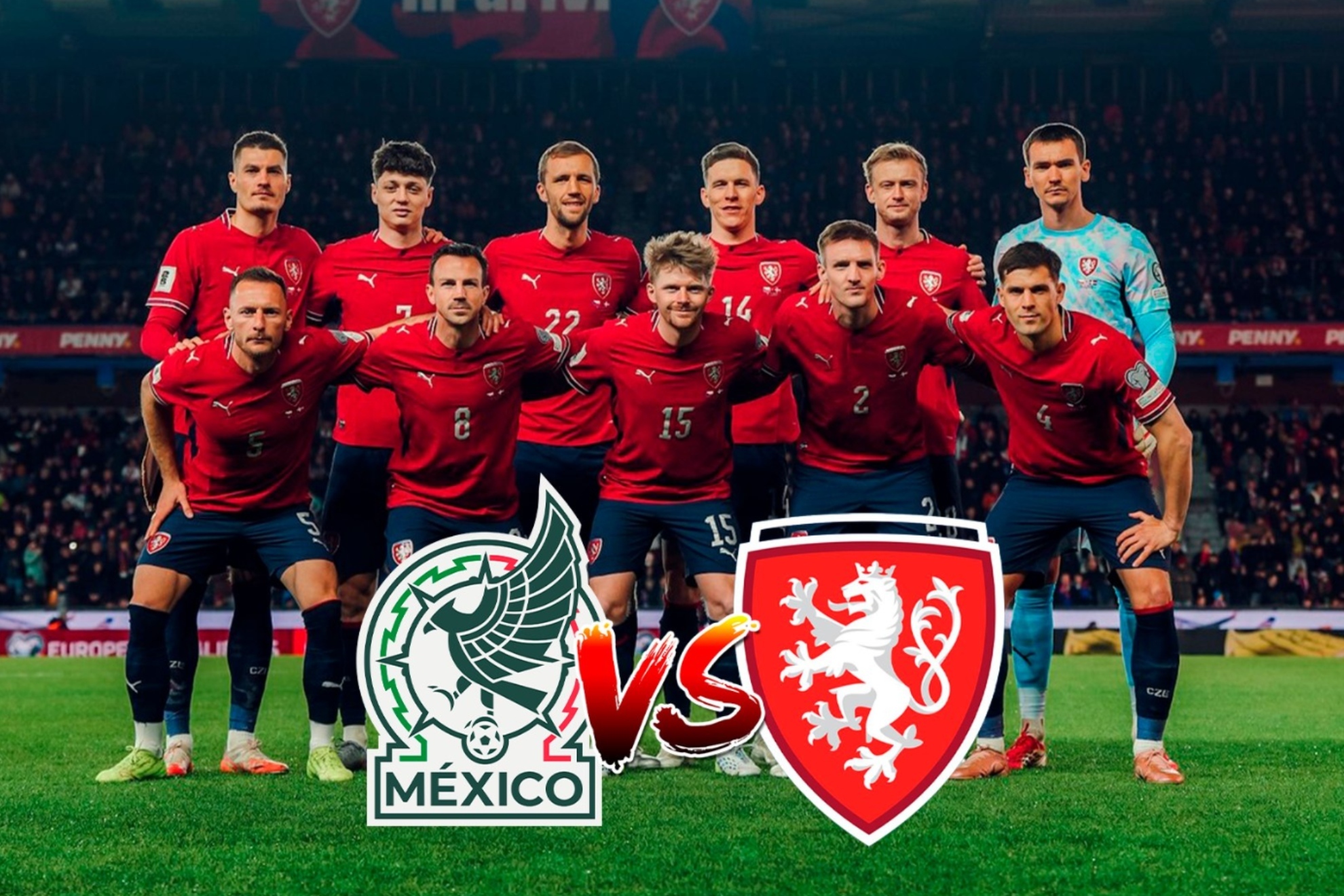 Rep�blica Checa es el nuevo rival de la Selecci�n Mexicana tras eliminar a Dinamarca