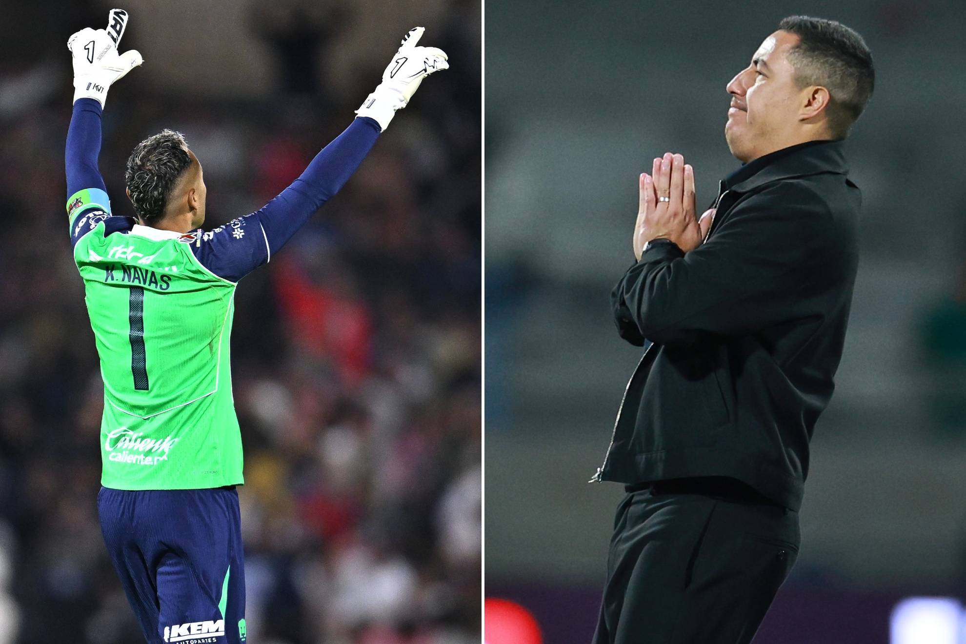 Efra�n Ju�rez Keylor Navas Pumas Liga MX