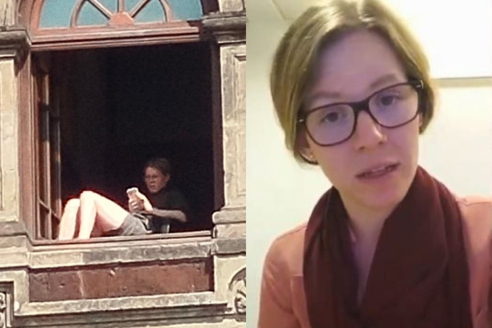 Florencia Franco, la mujer que tomaba sol en Palacio Nacional renuncia a su cargo en la SHCP