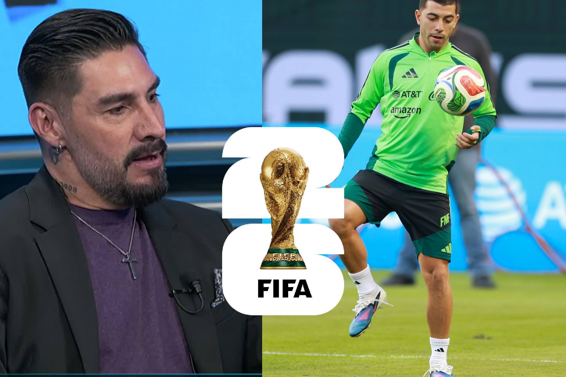 Yosgart Guti�rrez ve al jugador de Cruz Azul, Erik Lira, como titular en el Mundial 2026