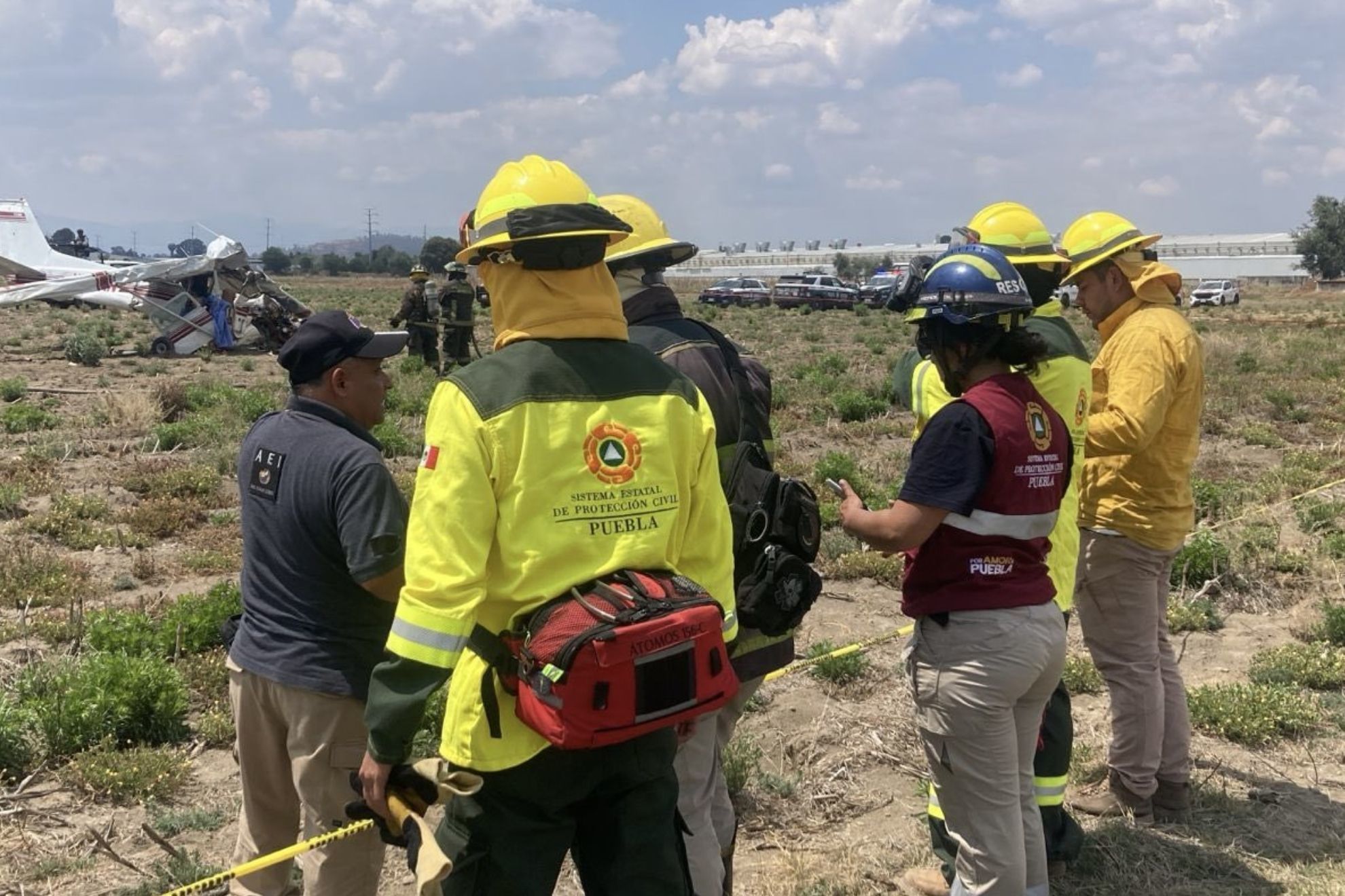Avioneta se desploma en Huejotzingo, Puebla: Reportan 3 muertos