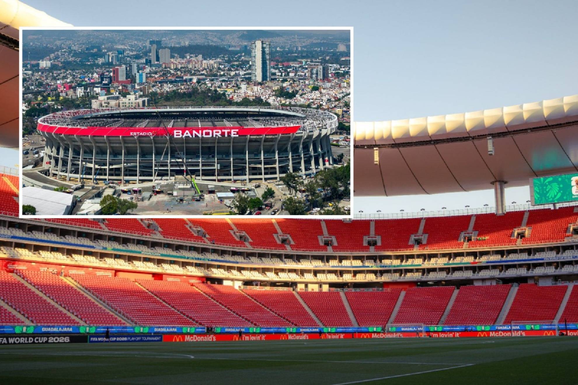 Estadio Akron & Estadio Banorte