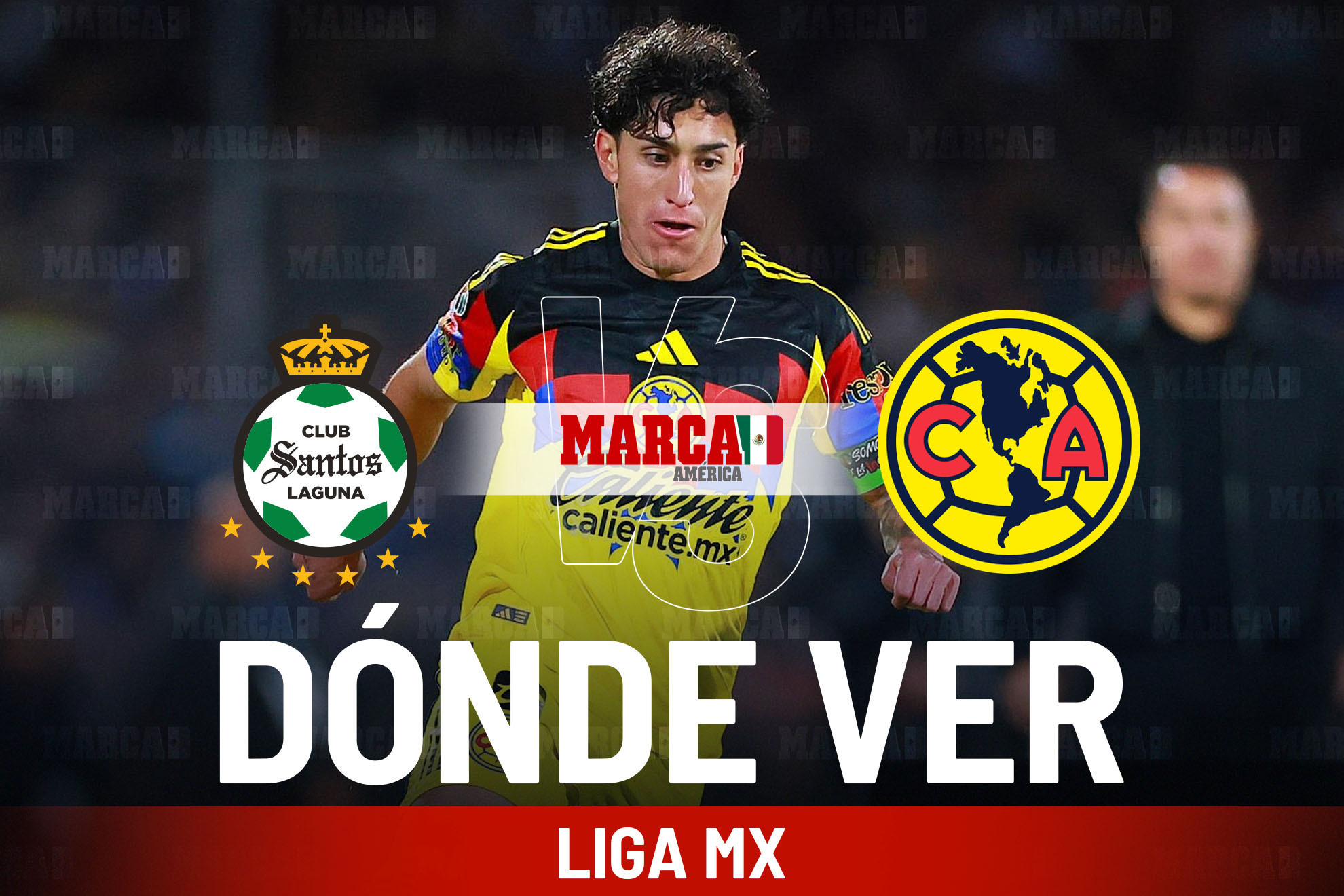 Santos vs Am�rica: D�nde ver y a qu� hora juegan en la Jornada 13 de Liga MX