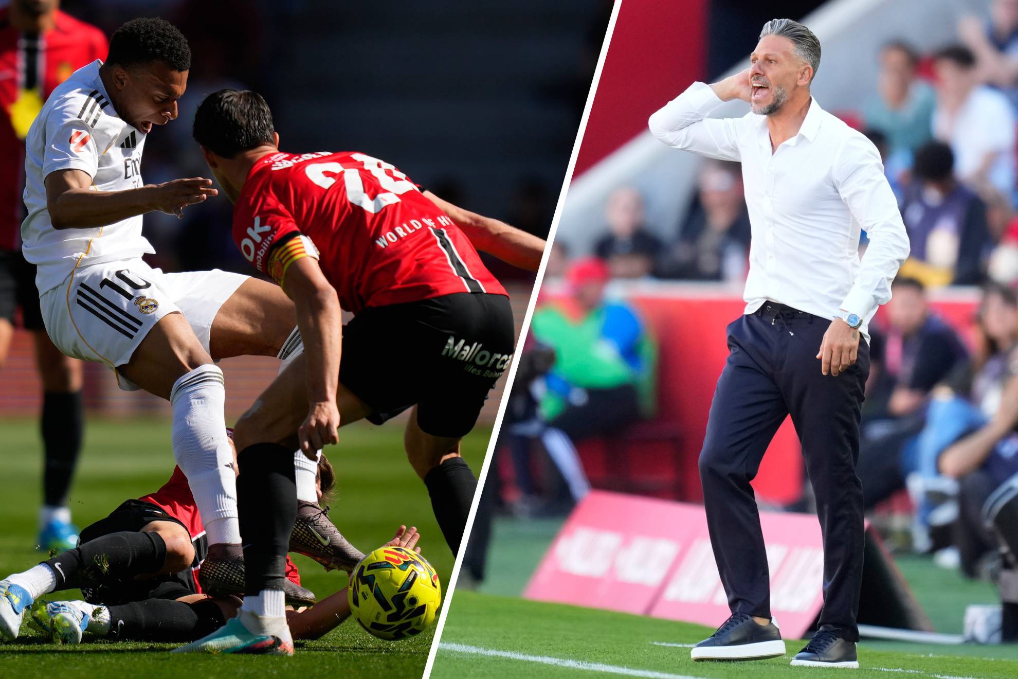 El conjunto de Mart�n Demichelis mostr� buena cara ante los Merengues