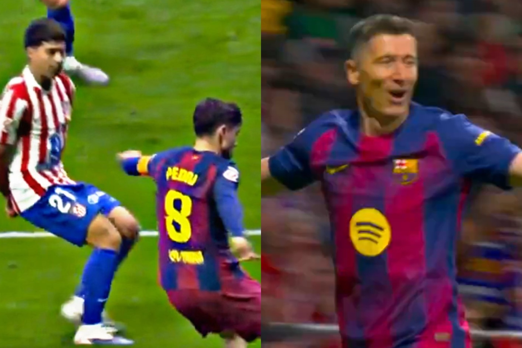 Resumen y goles Atl�tico de Madrid vs Barcelona: Pese a gran partido de Obed Vargas, Lewandowski aumenta ventaja en la cima