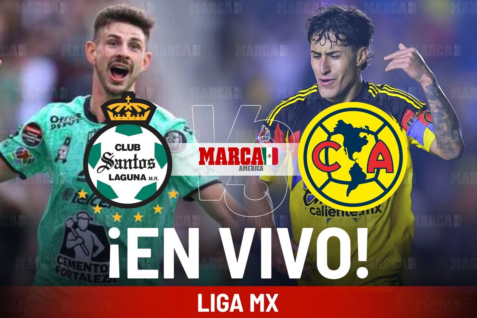 �C�mo qued� Santos vs Am�rica? Cronolog�a del empate de Jardine con un hombre m�s en Liga MX