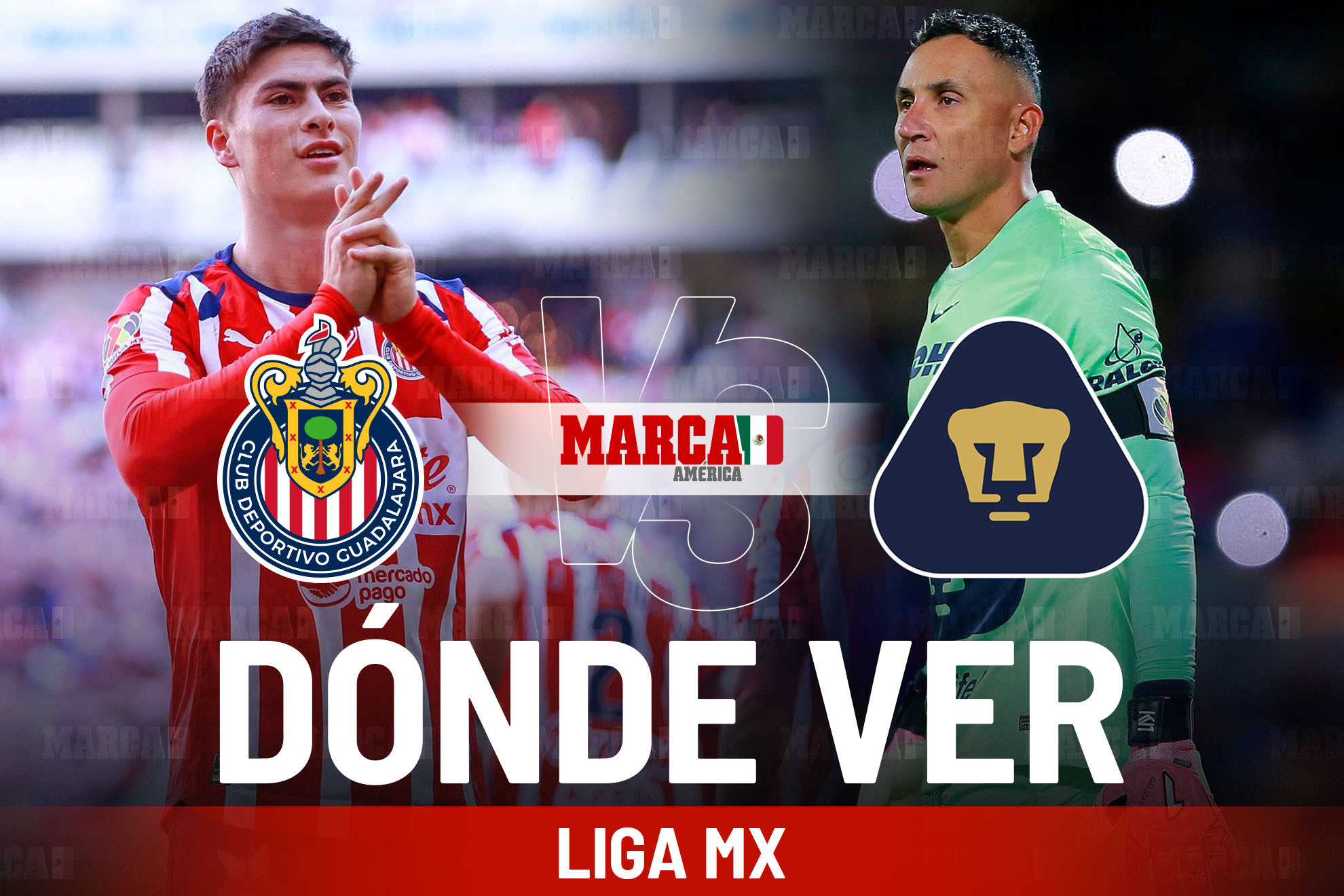 Chivas vs Pumas: D�nde ver el partido de la Liga MX y a qu� hora juega la Hormiga Gonz�lez hoy