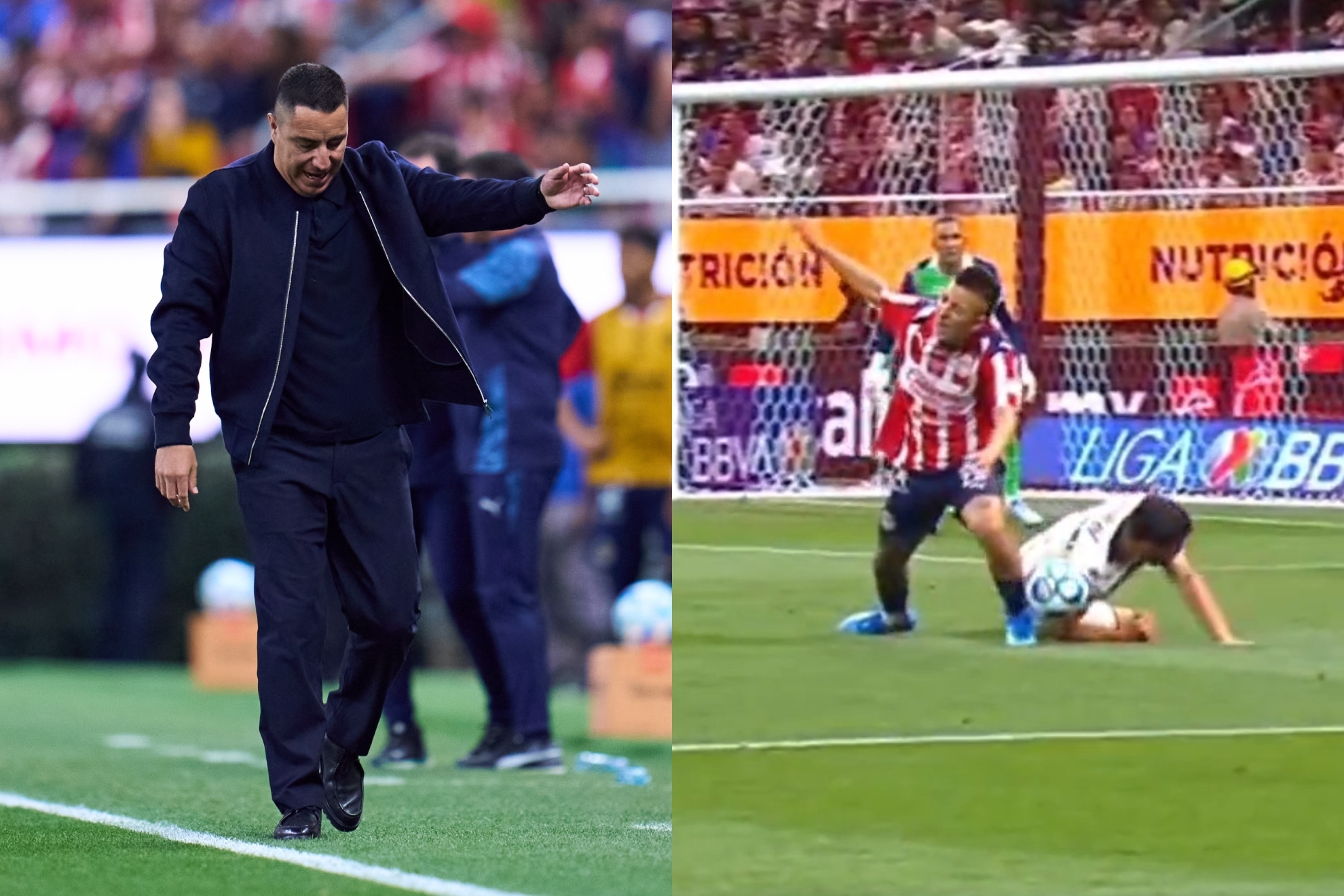 El �rbitro da y otras quita: Efra�n Ju�rez se dice feliz pese a pol�mico penal en Guadalajara - Pumas