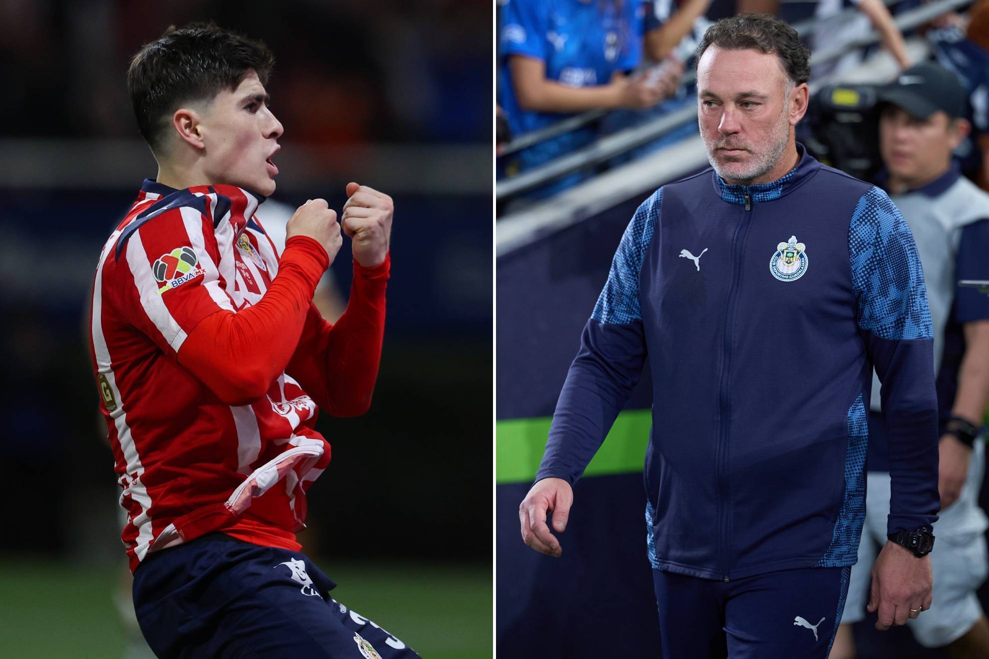 Armando Gonz�lez Gabriel Milito CD Guadalajara Liga MX