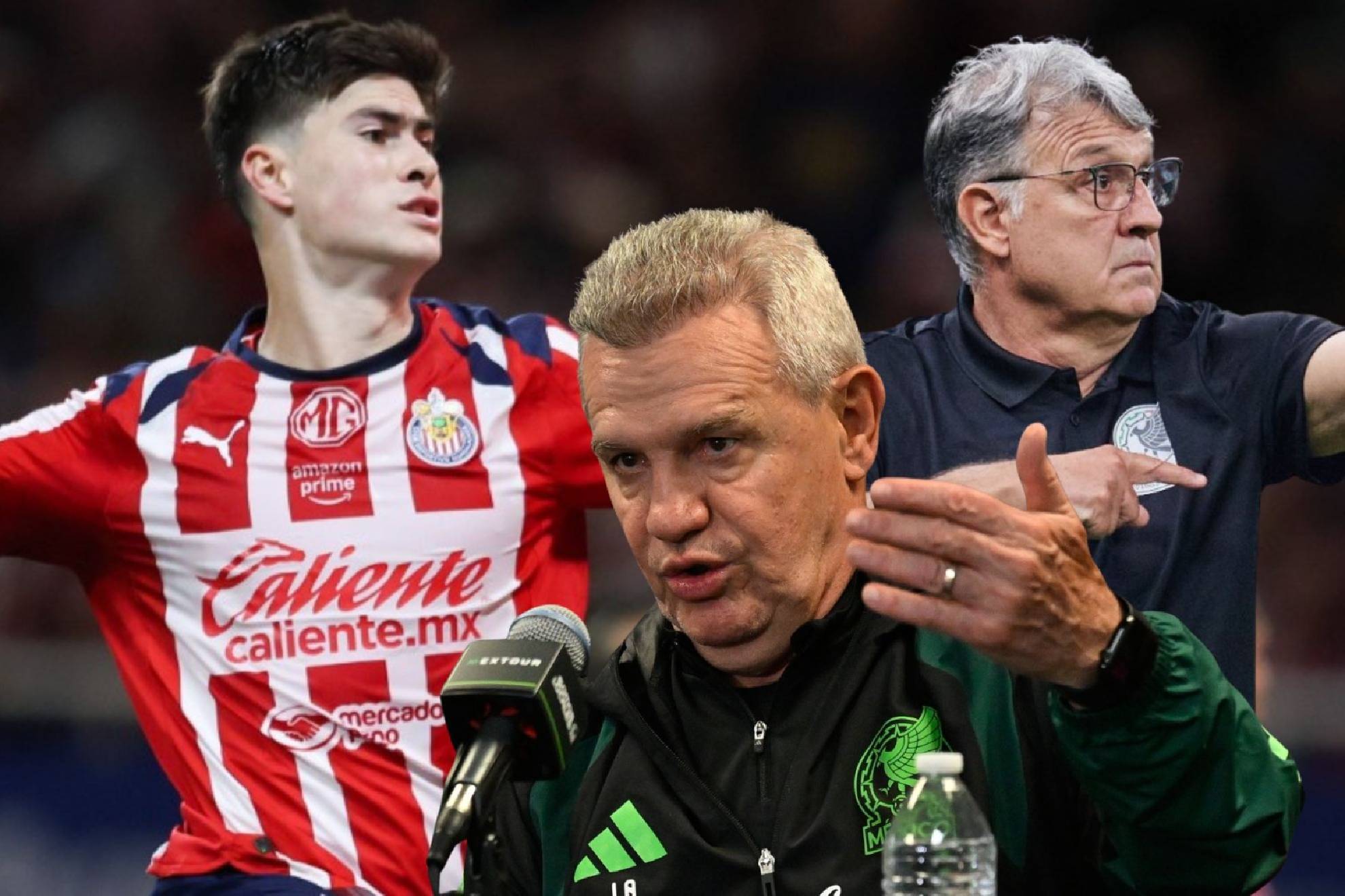 Armando Gonz�lez, Javier Aguirre & Gerardo Martino