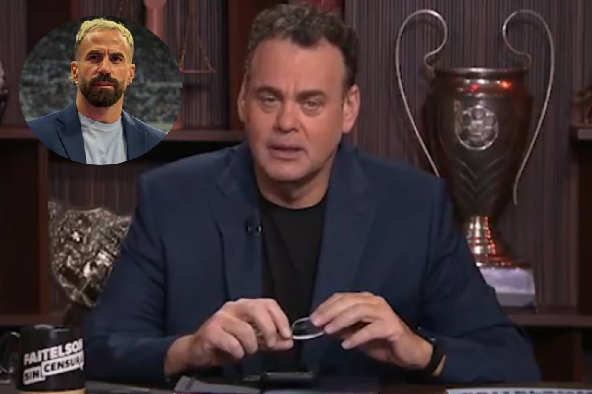 David Faitelson y Marc Crosas.